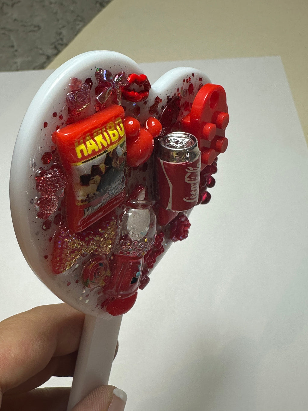 Small Heart Hand Mirror
