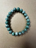Tree Agate Beaded Bracelet