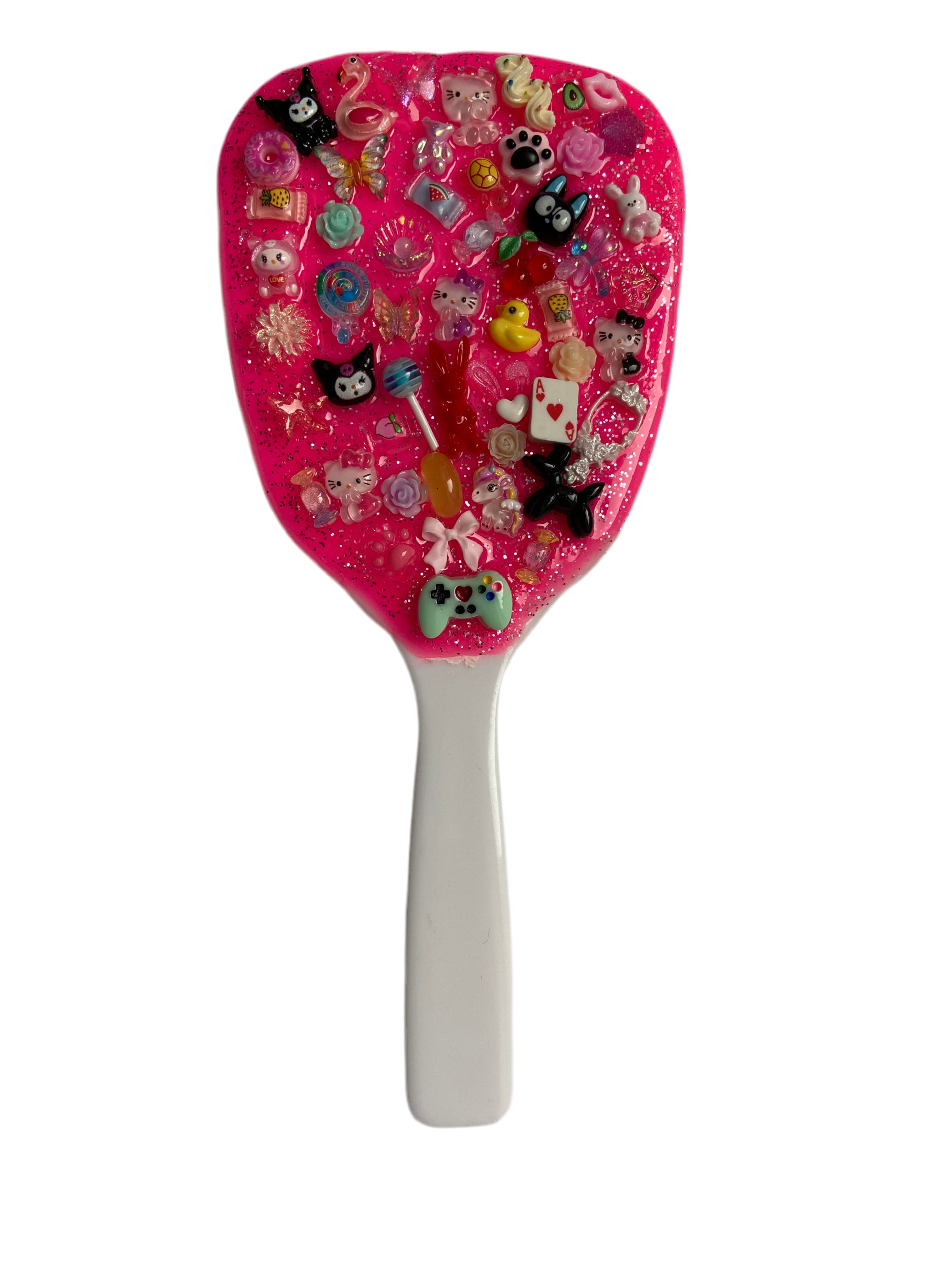 Handmade Resin Charm Hand Mirror