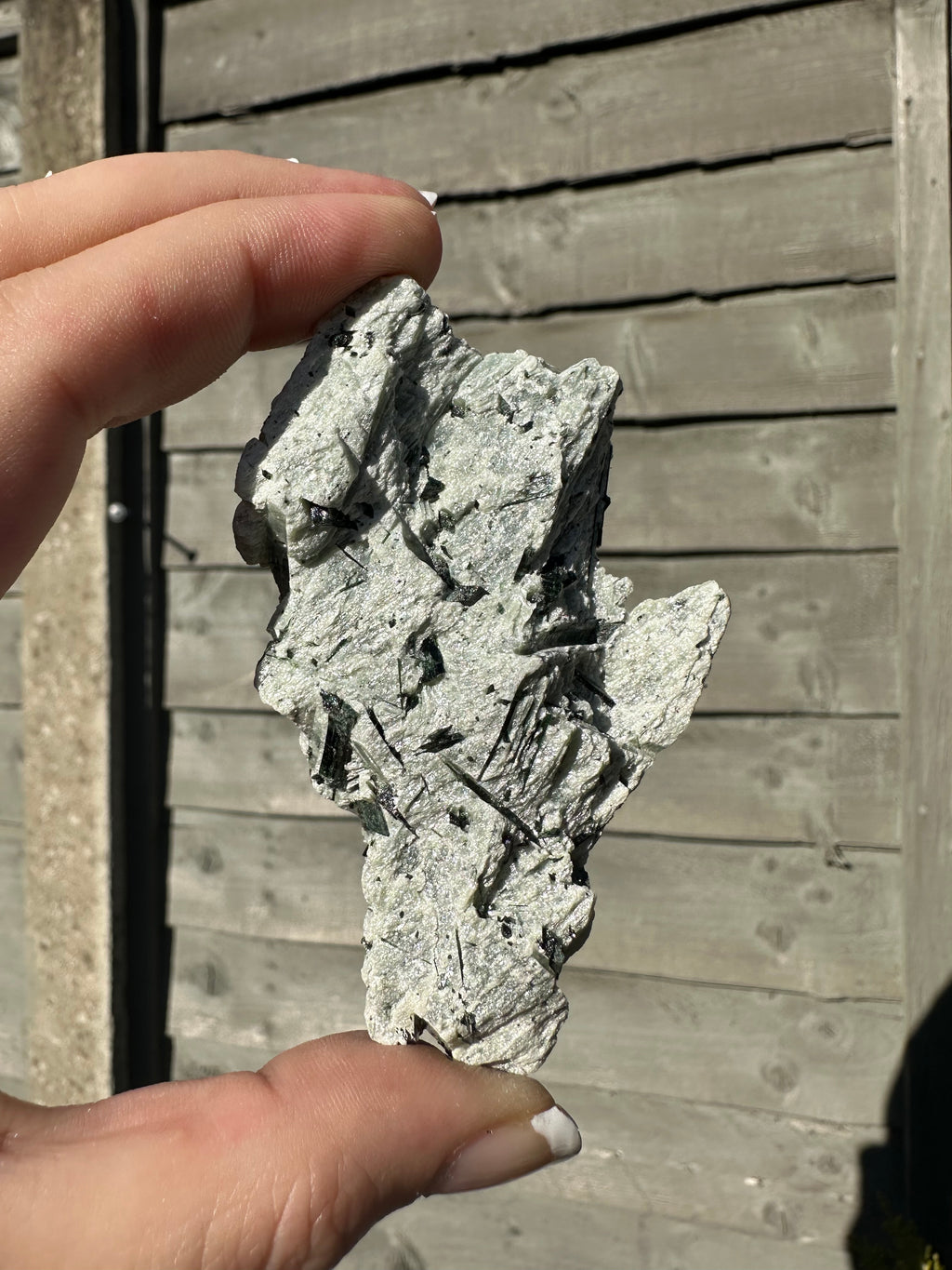 Raw Green Tourmaline Specimen 2