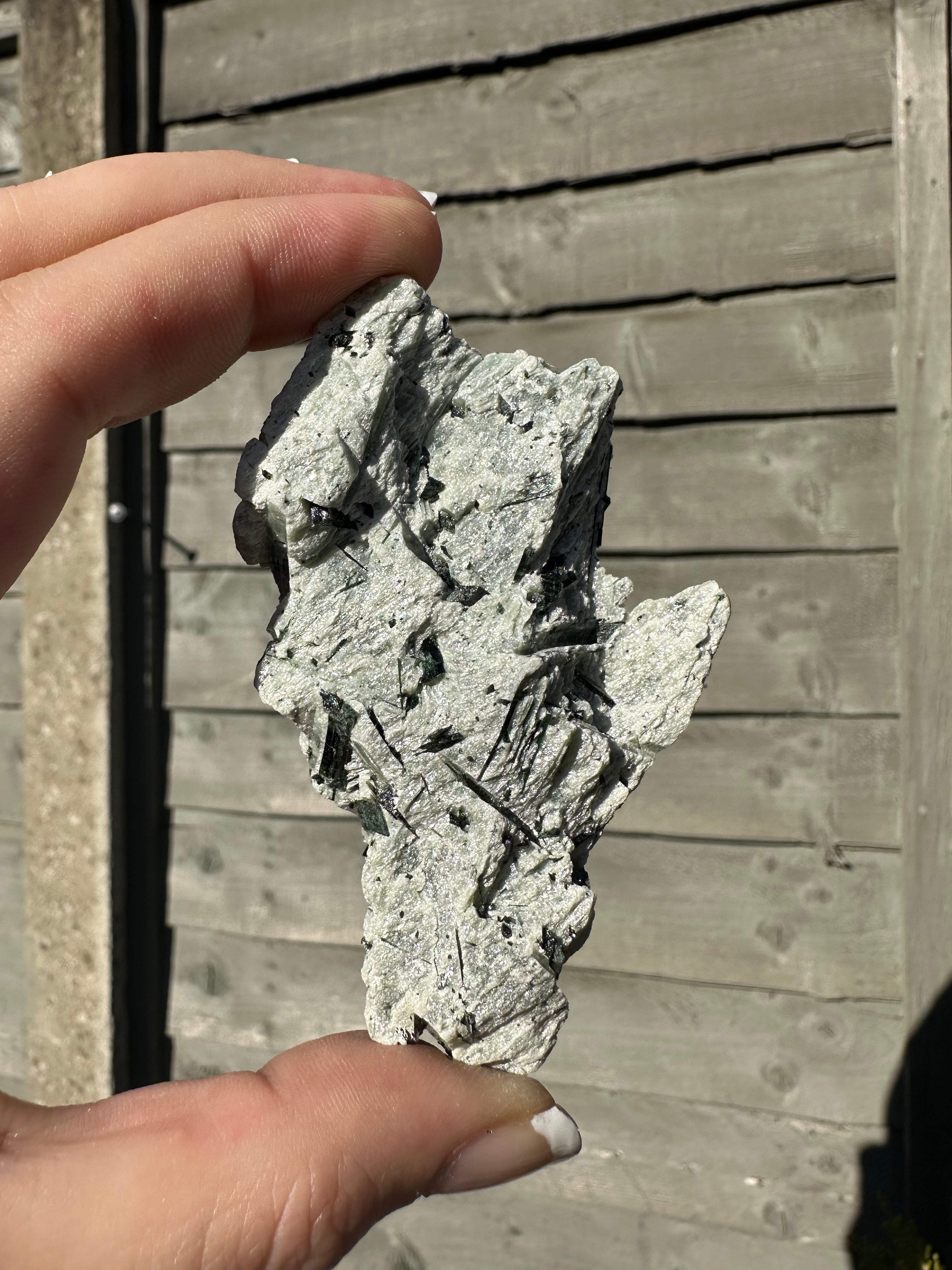 Raw Green Tourmaline Specimen 2