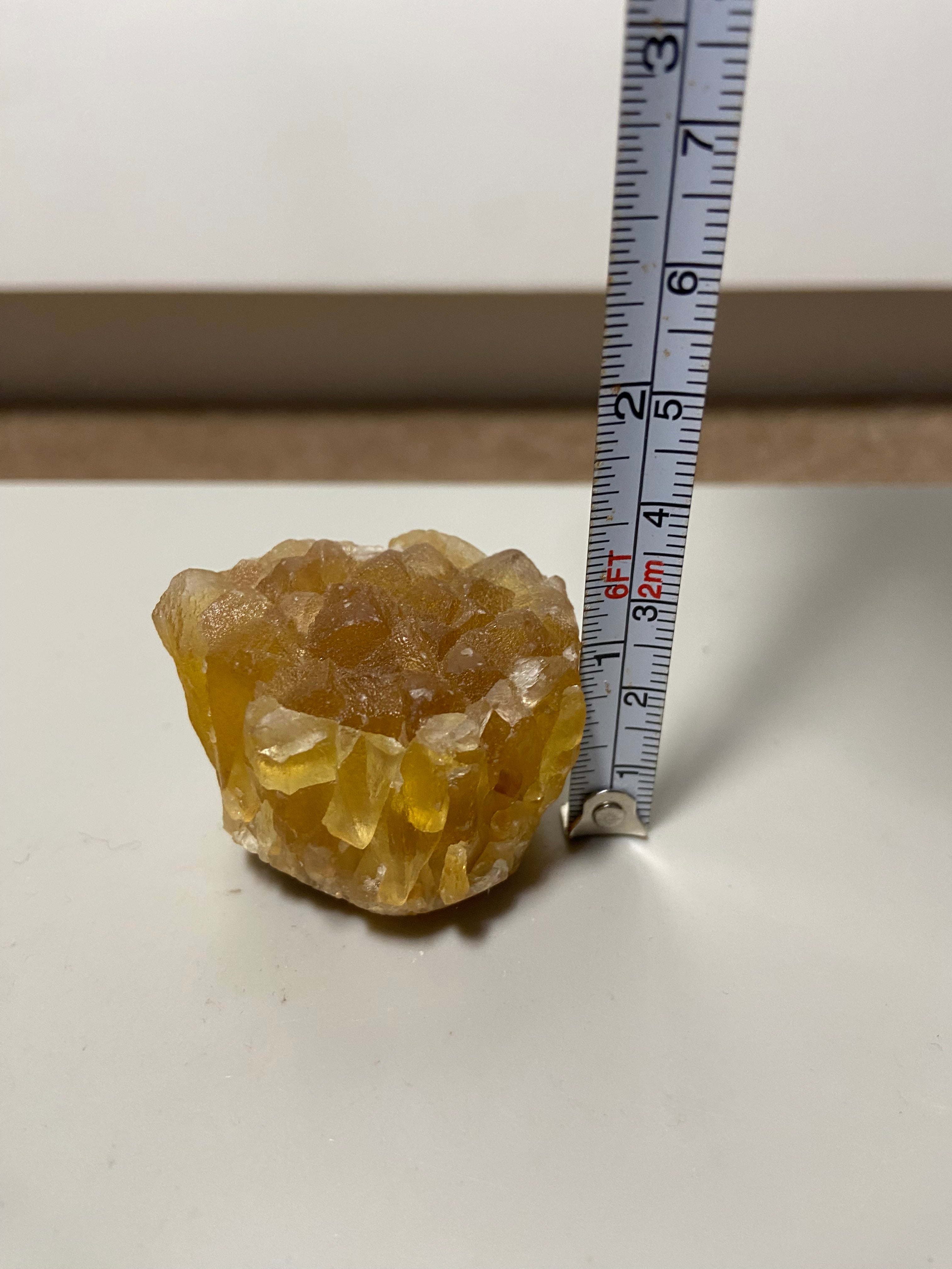 Raw Yellow Fluorite 2  (RARE)