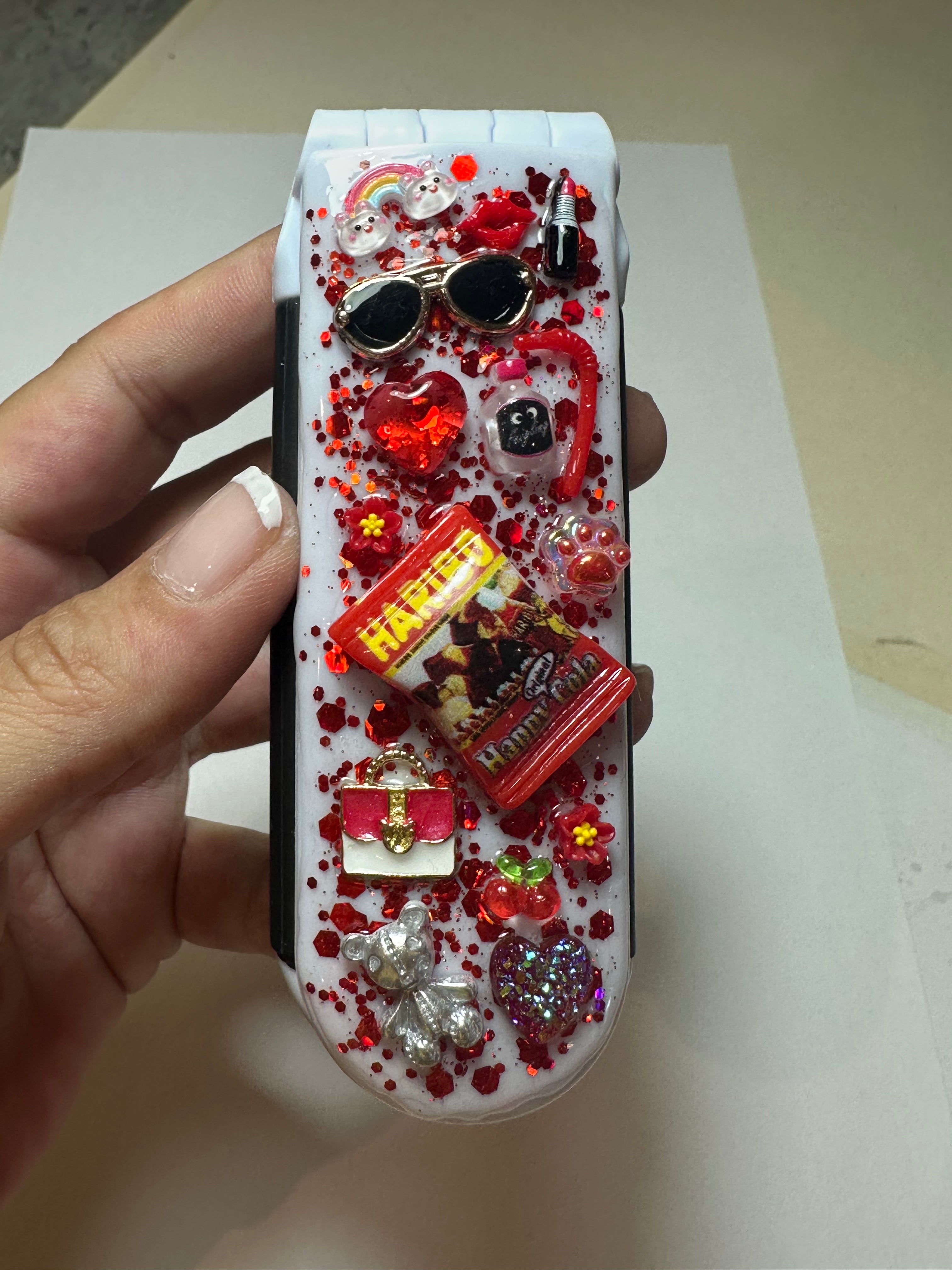 Folding Brush With Mirror