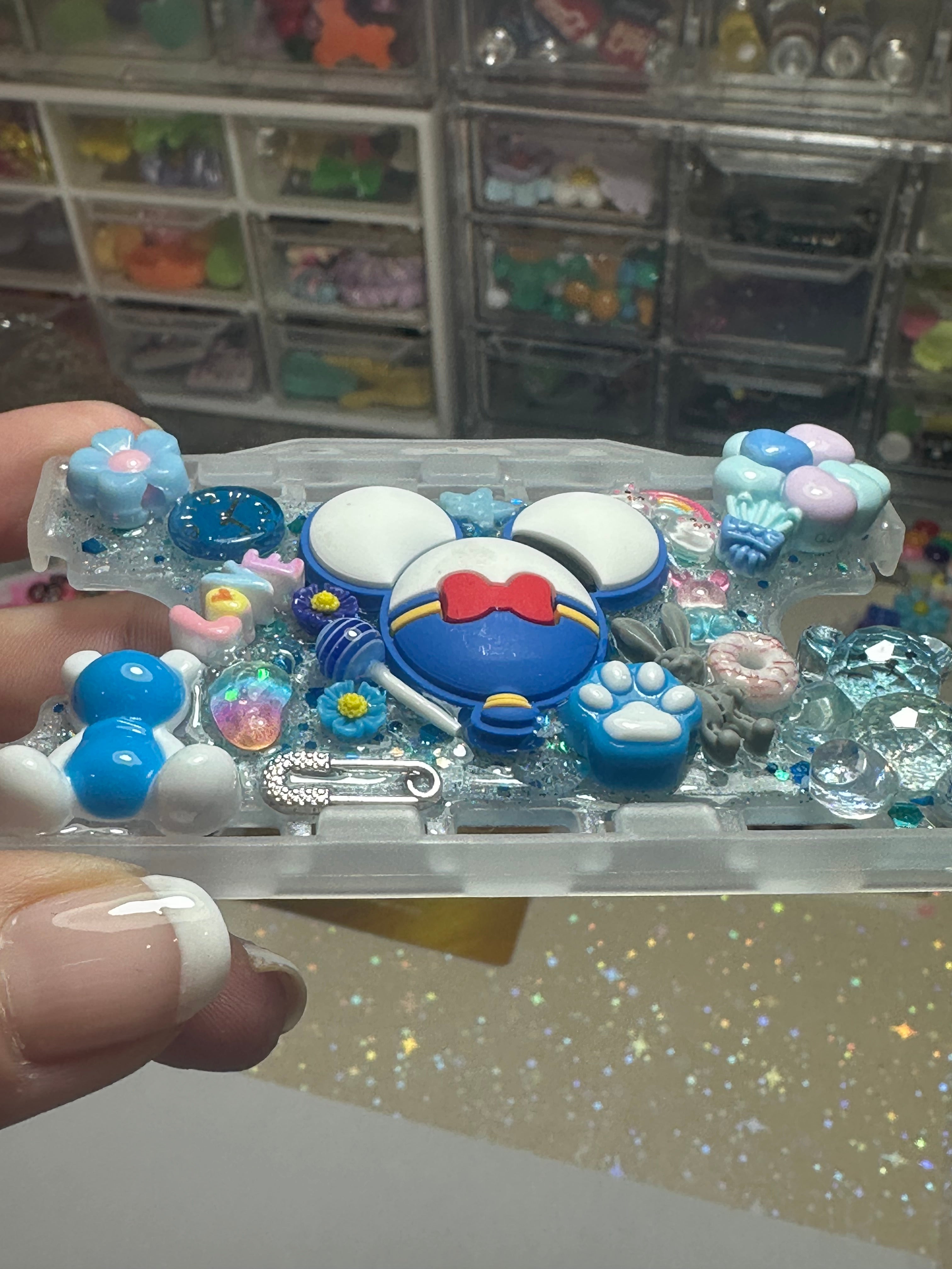 Handmade Resin Charm Lanyard Card Holder