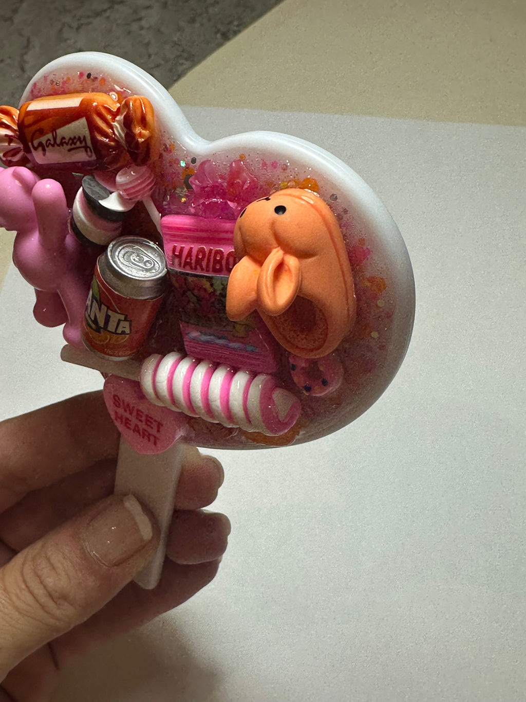 Small Heart Hand Mirror