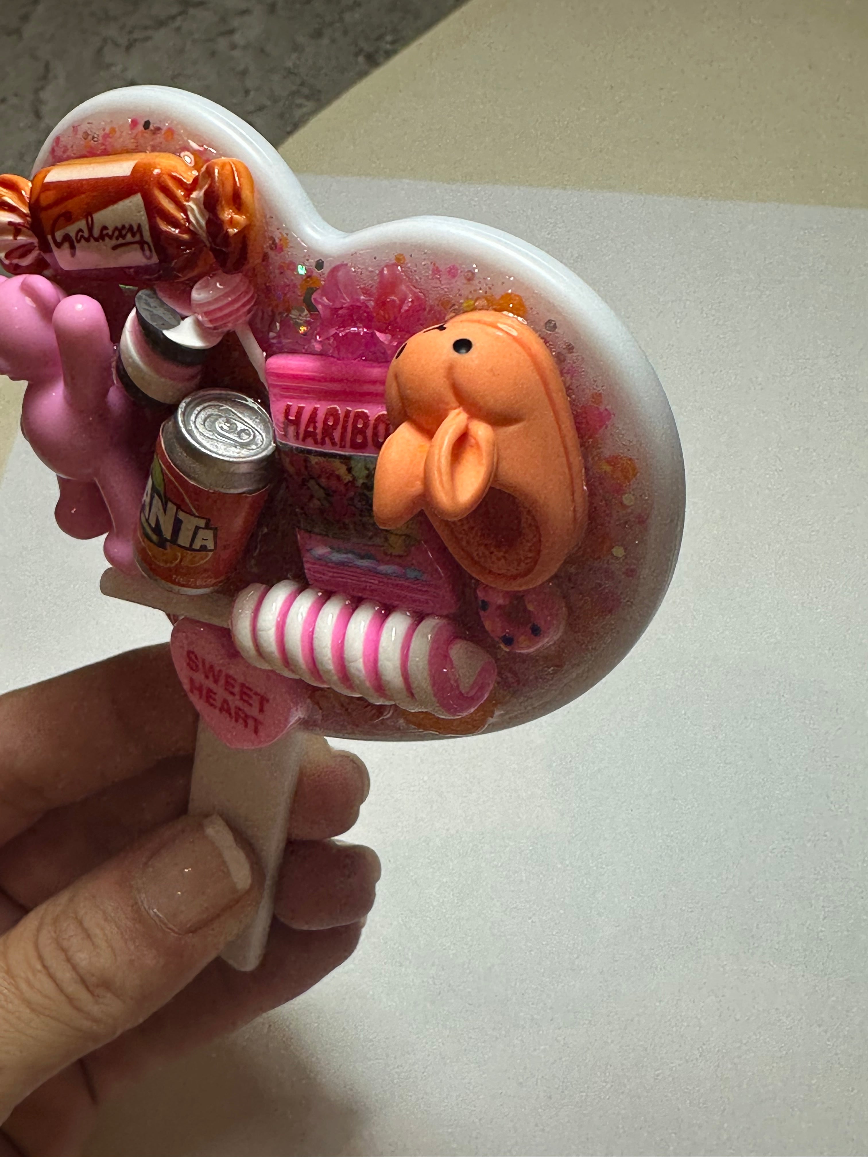Small Heart Hand Mirror