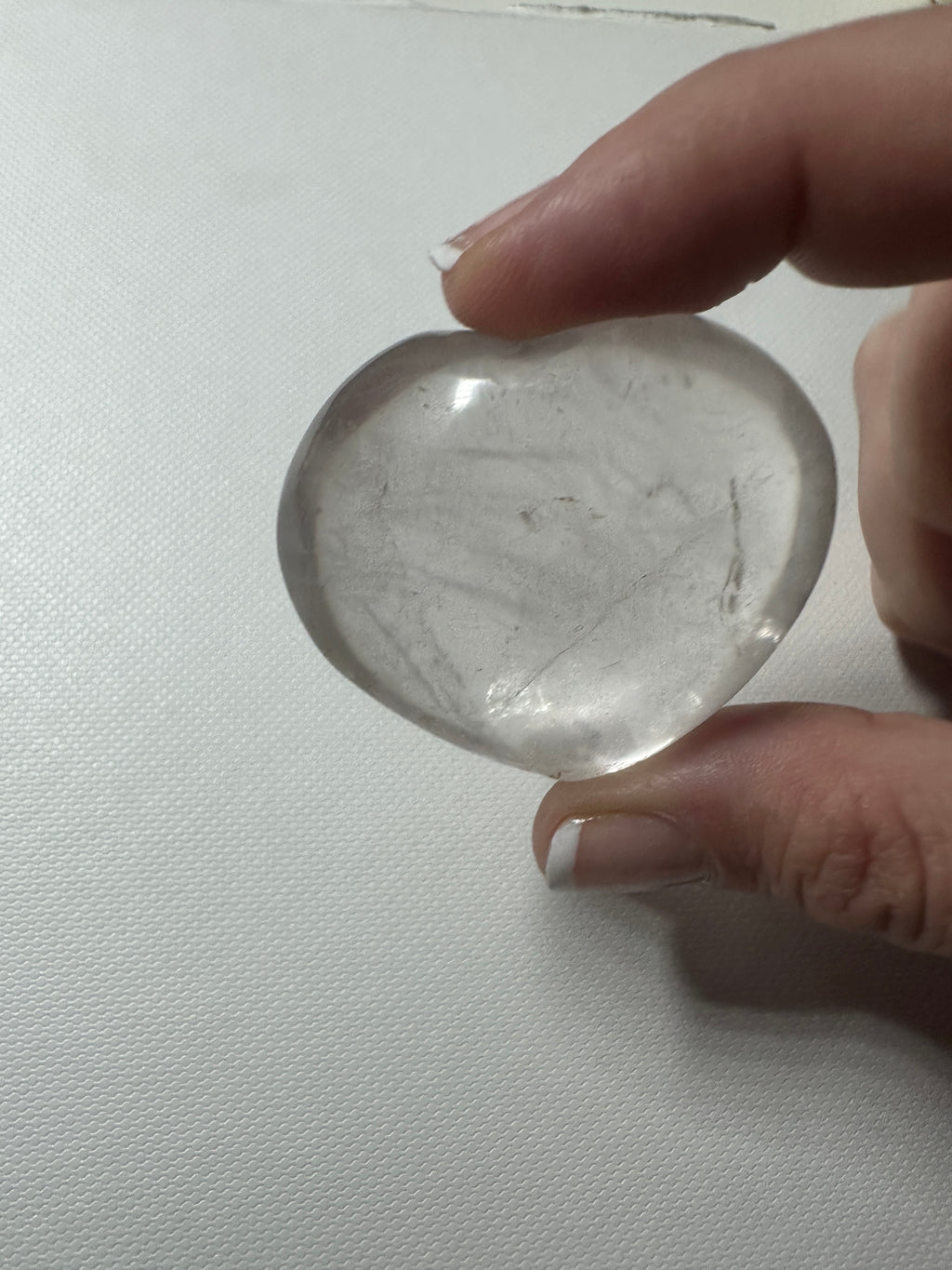 Clear Quartz Heart