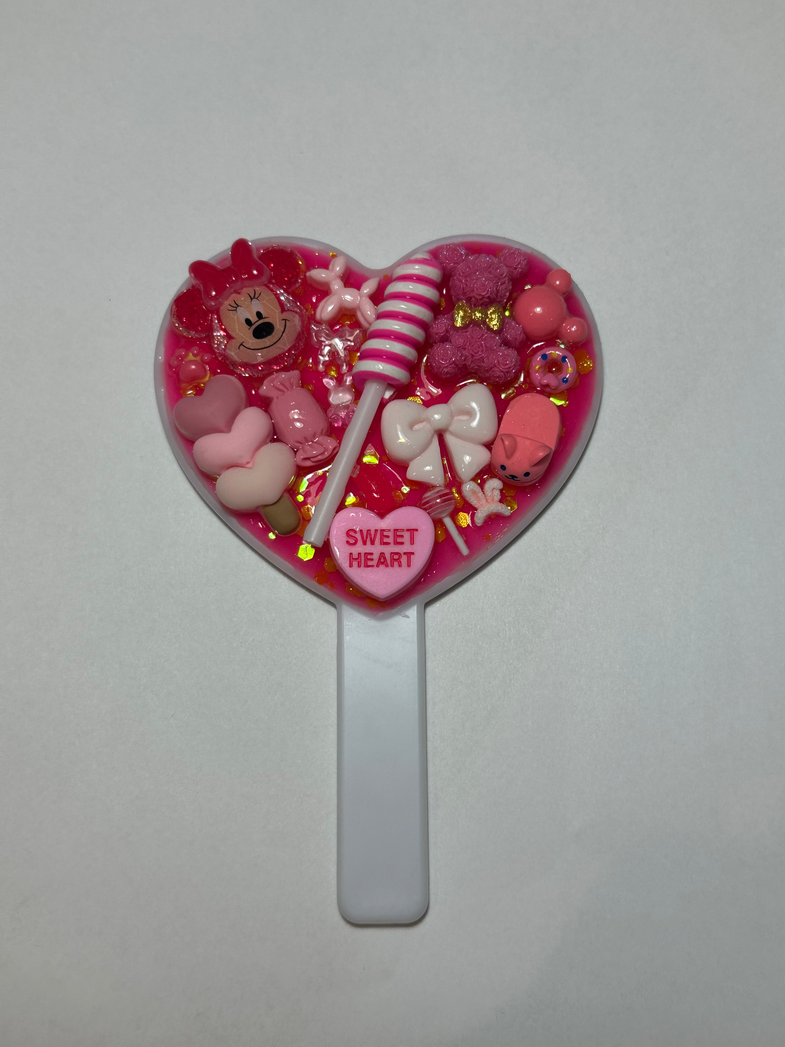Small Heart Hand Mirror