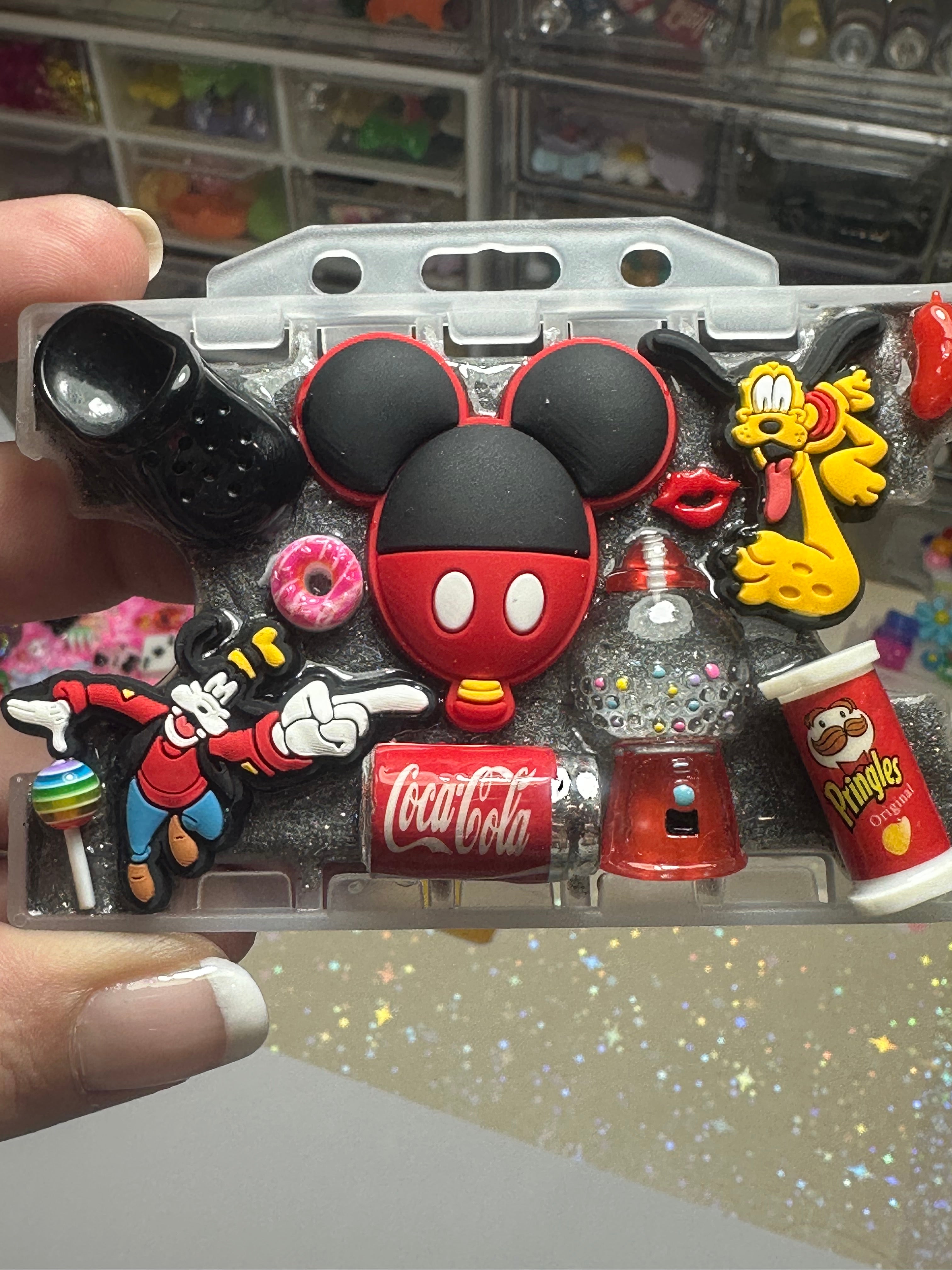 Handmade Resin Charm Lanyard Card Holder