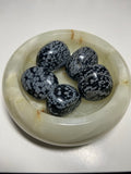 Snowflake Obsidian Large Tumbles