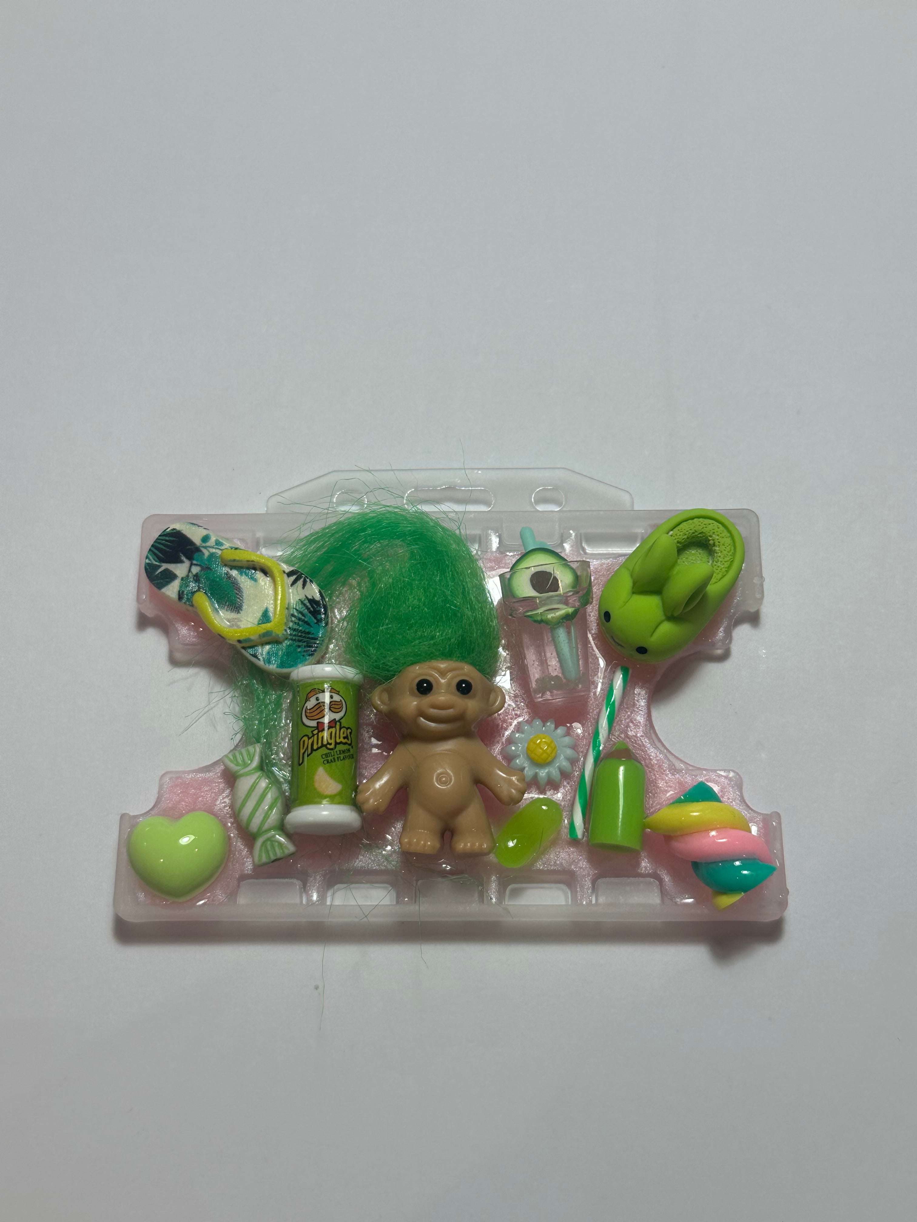 Handmade Resin Charm Lanyard Card Holder