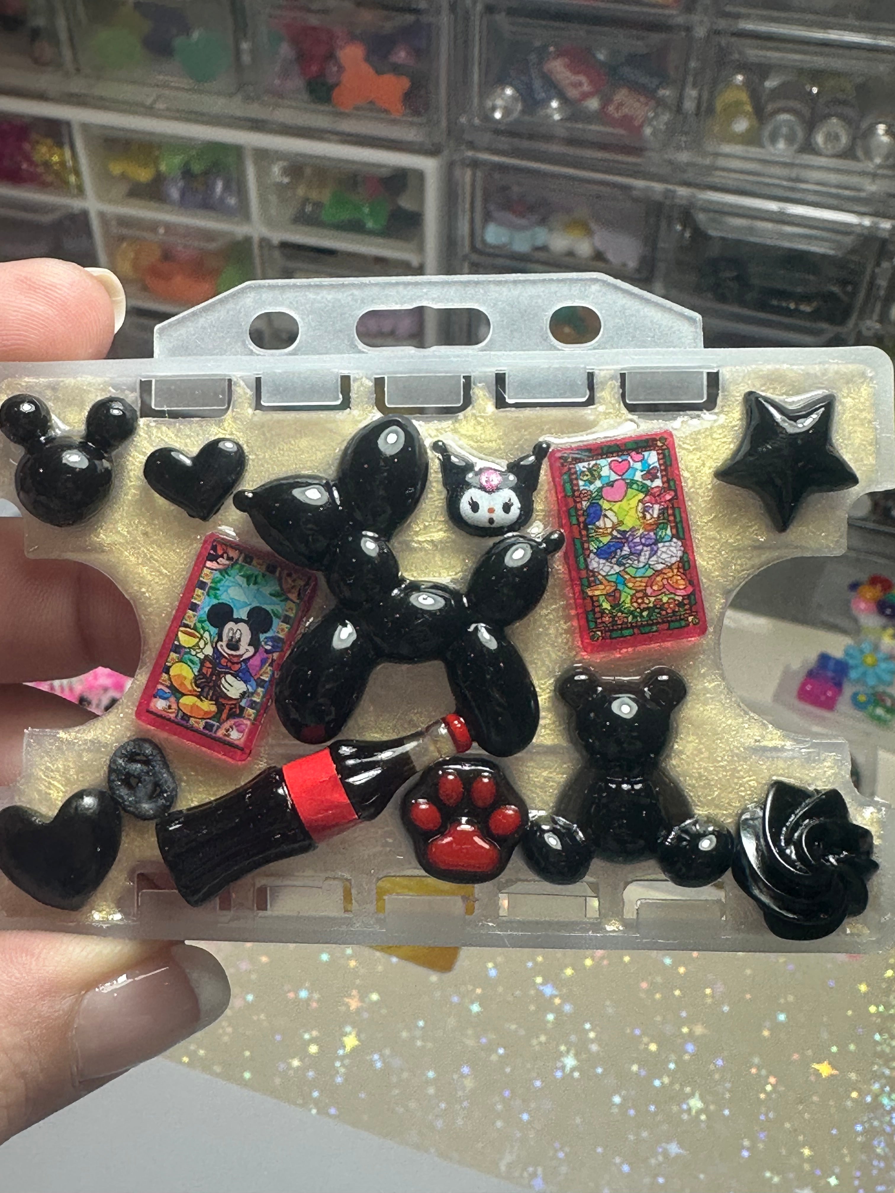 Handmade Resin Charm Lanyard Card Holder