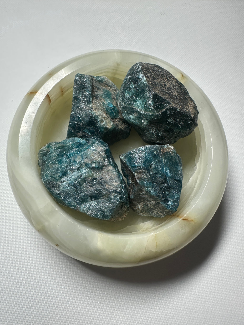 Blue Apatite Raw Pieces