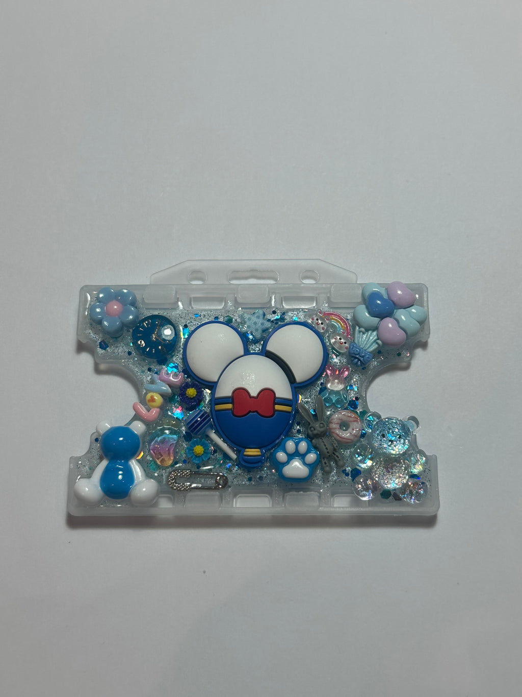 Handmade Resin Charm Lanyard Card Holder