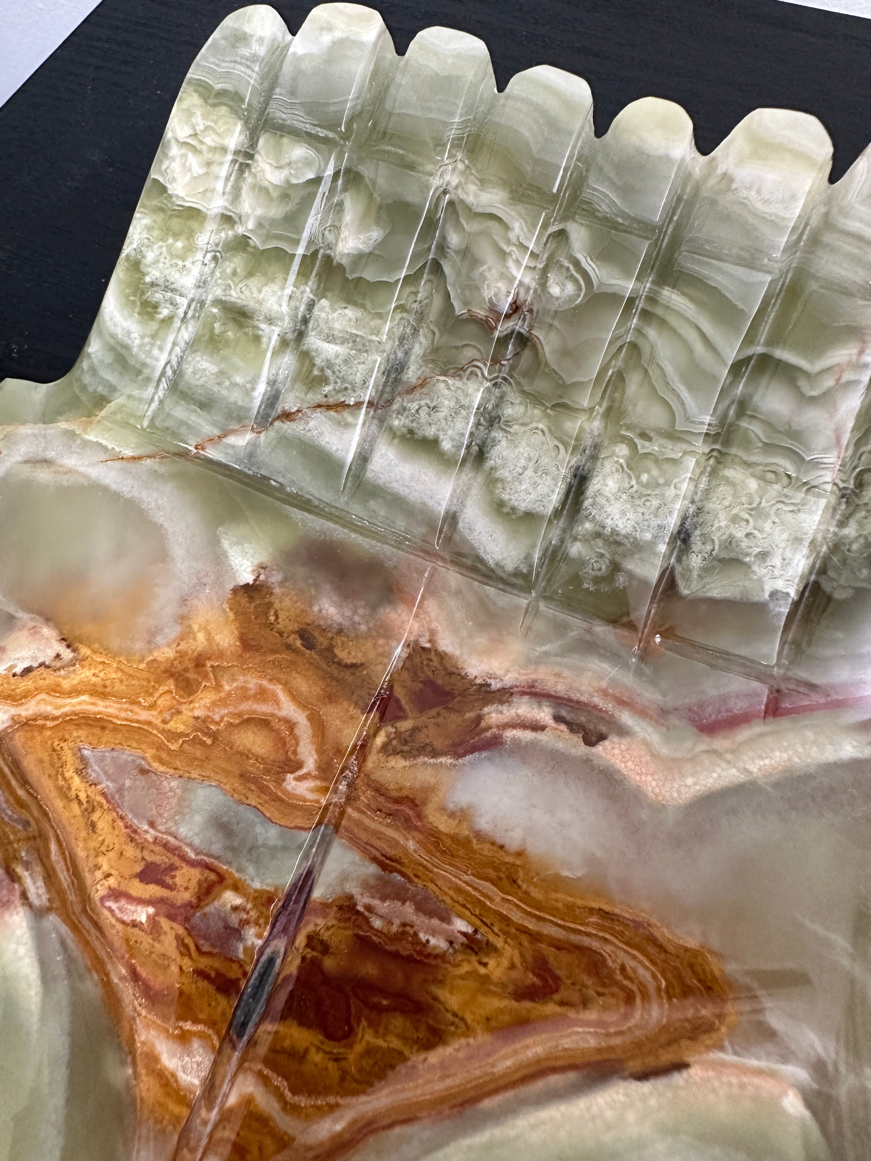 Banded Calcite Hands Large over 2kg