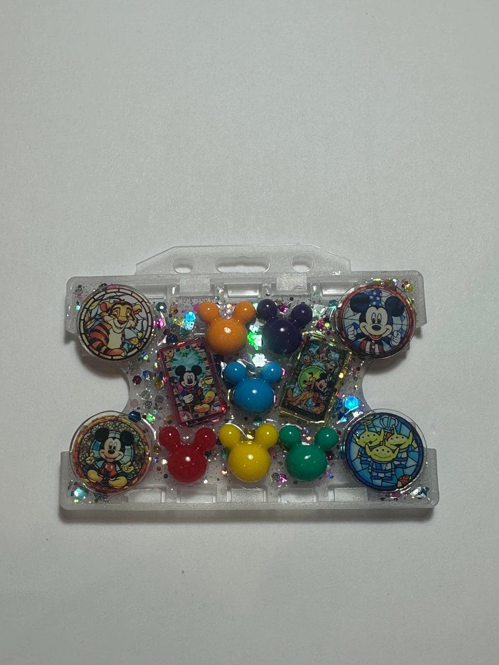 Handmade Resin Charm Lanyard Card Holder