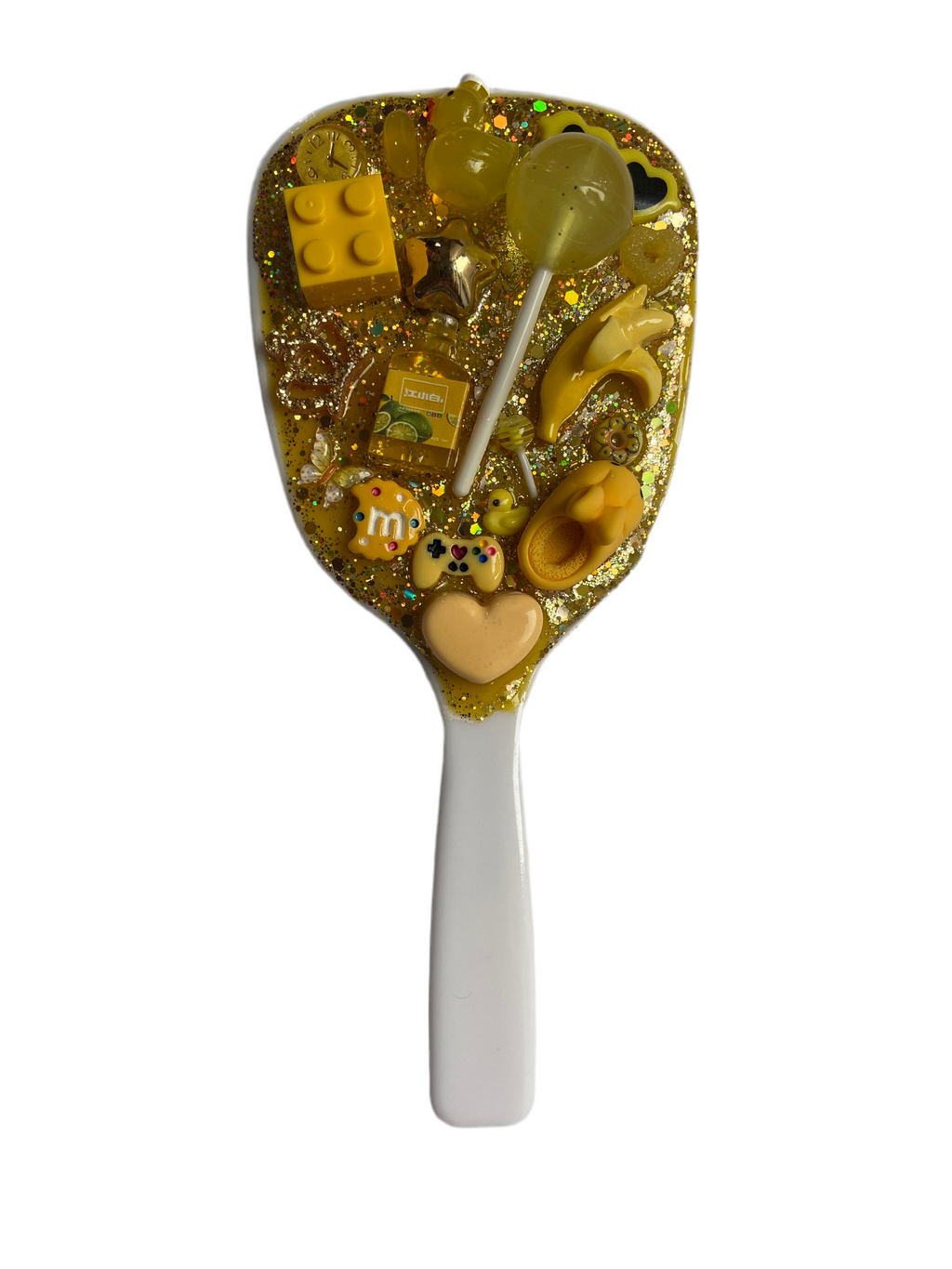 Handmade Resin Charm Hand Mirror