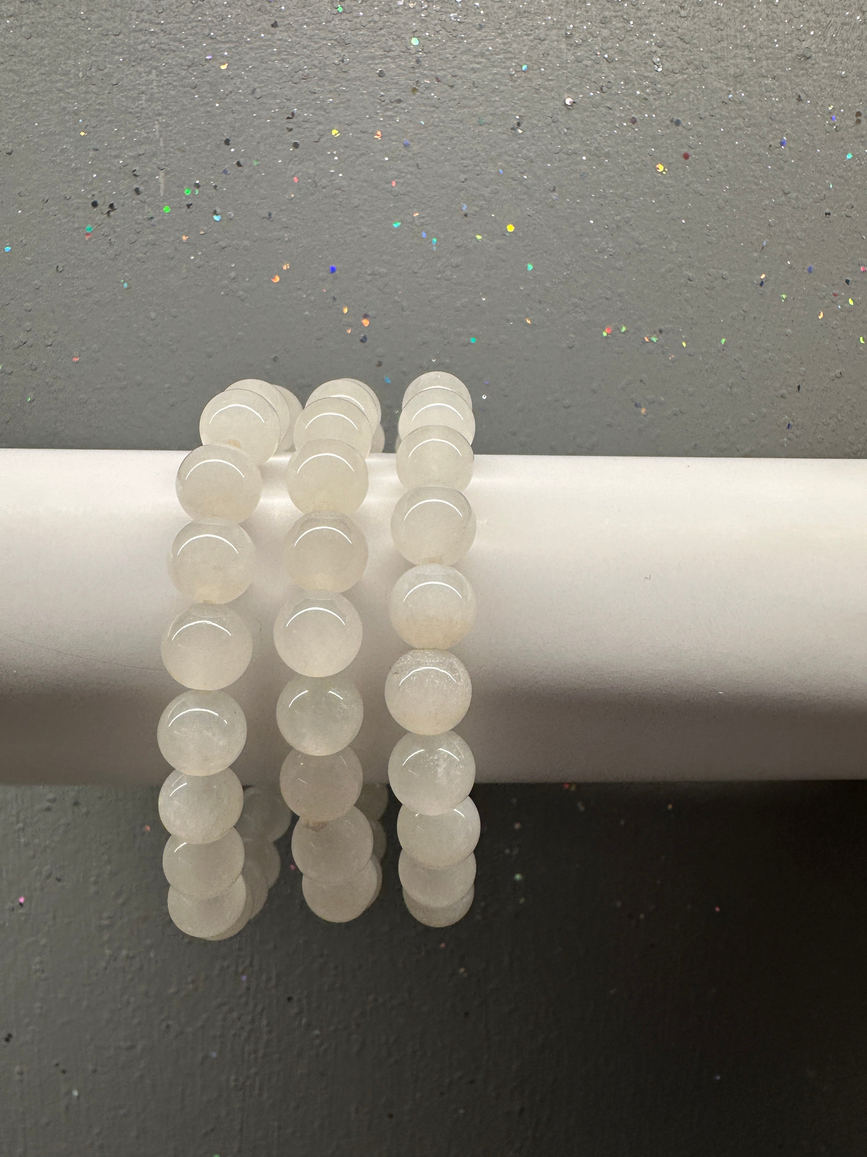 Quartz Beaded Bracelet