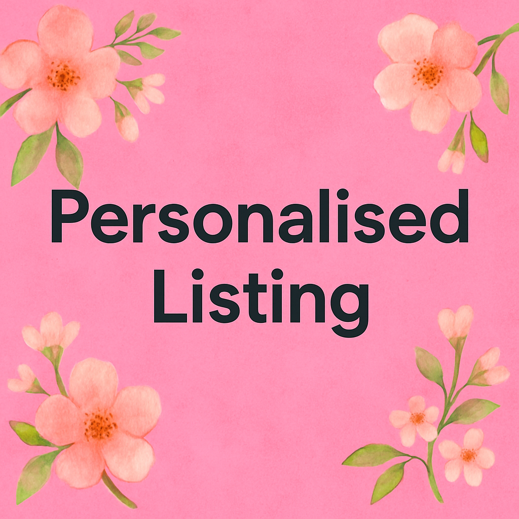 Personalised Listing