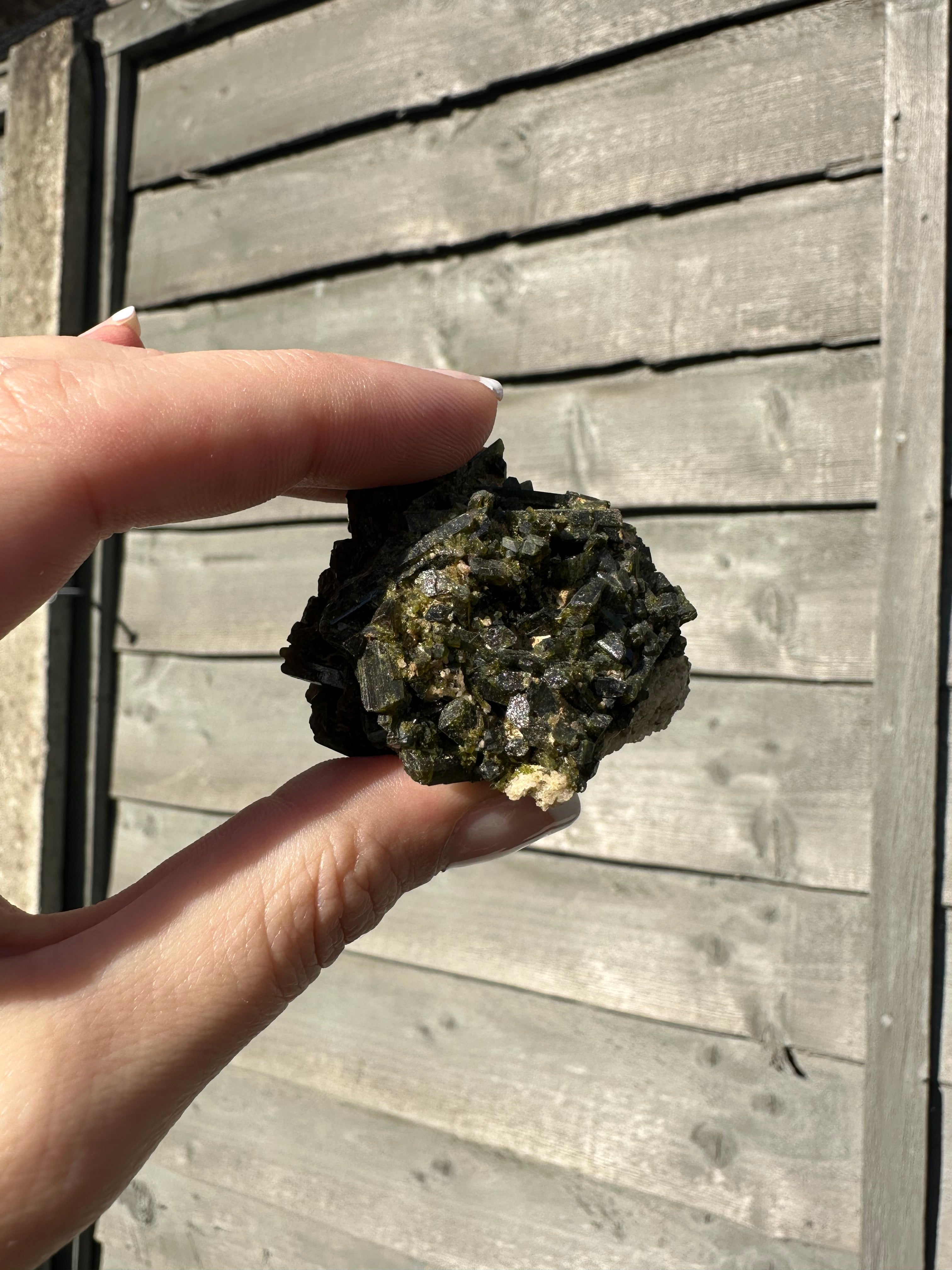 Raw Green Tourmaline 1