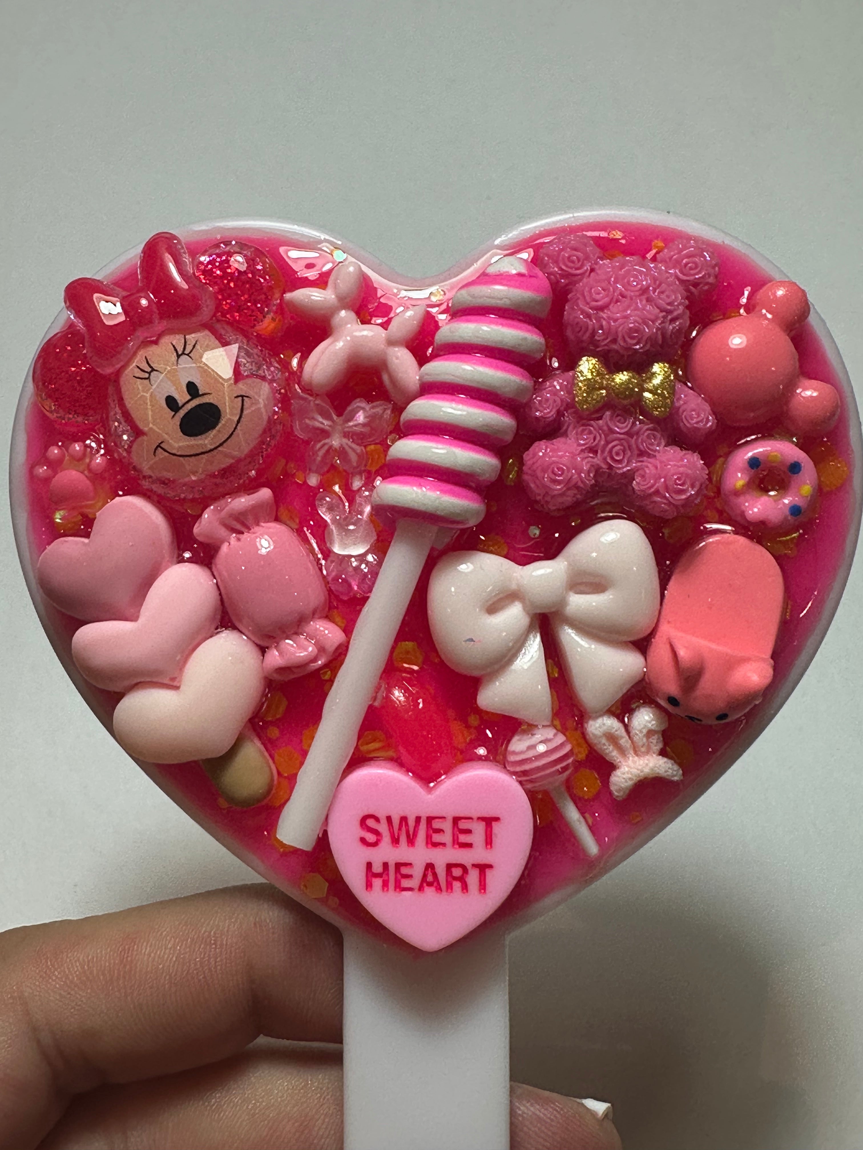 Small Heart Hand Mirror