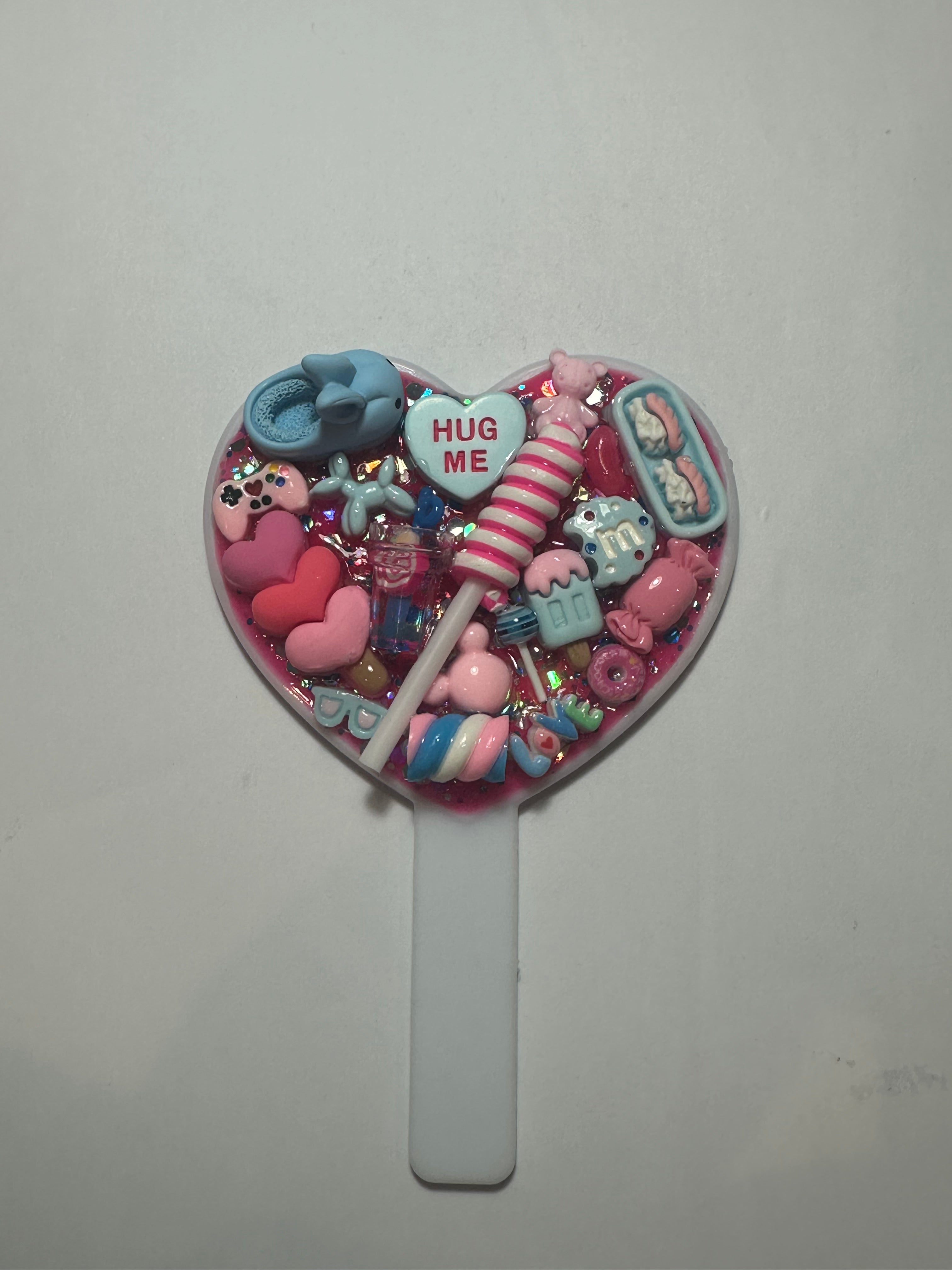 Small Handmade Resin Charm Hand Mirror