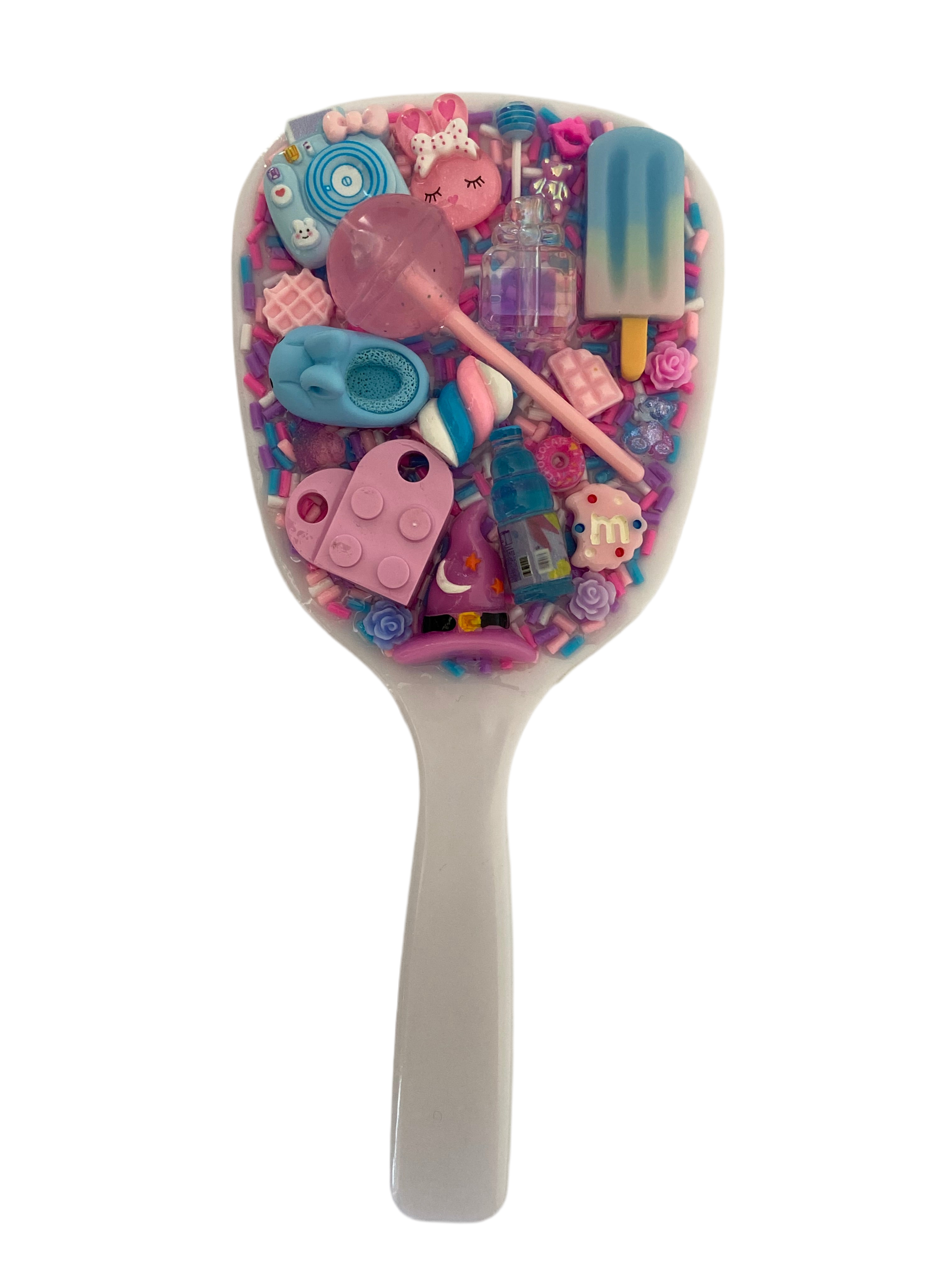 Handmade Resin Charm Hand Mirror