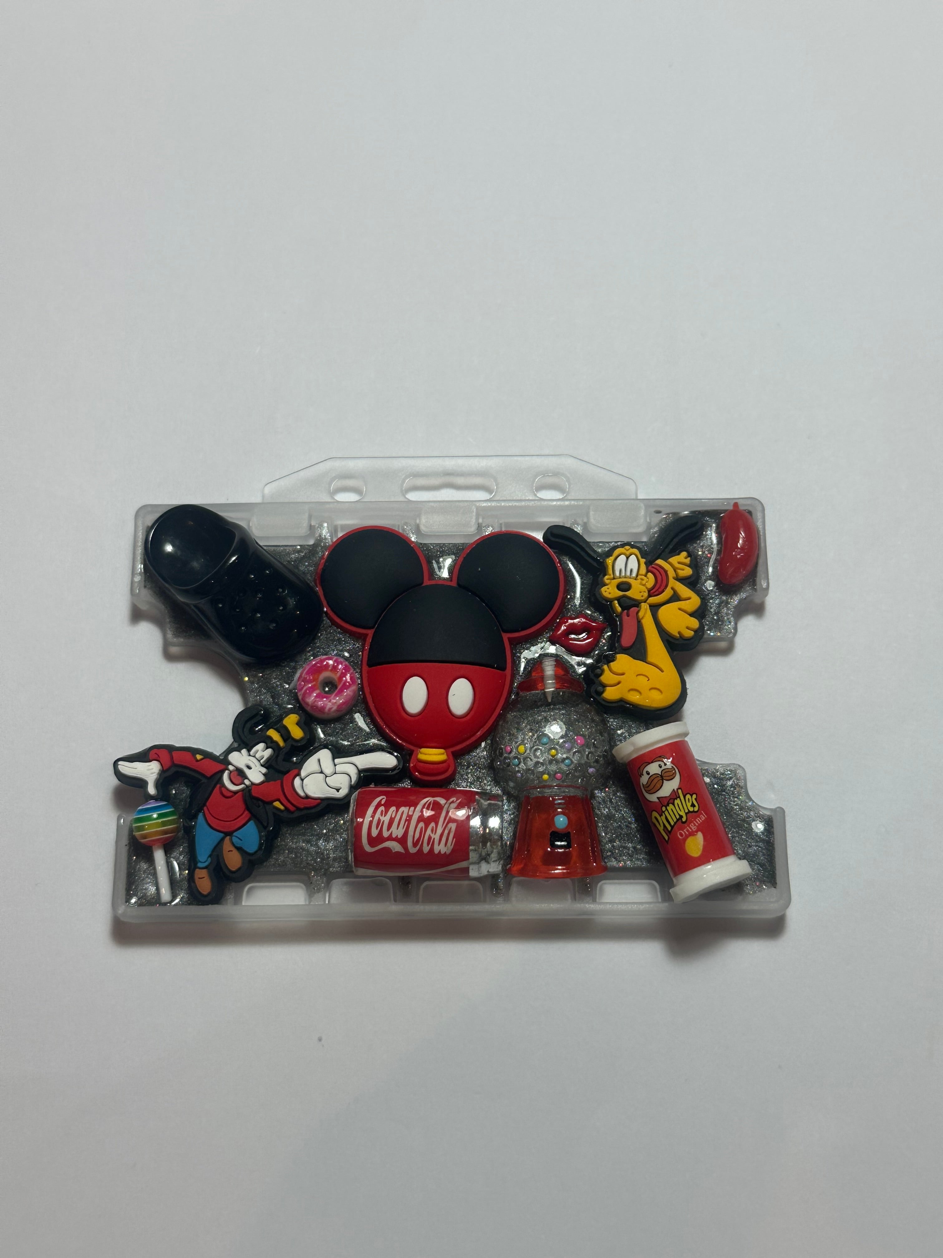 Handmade Resin Charm Lanyard Card Holder