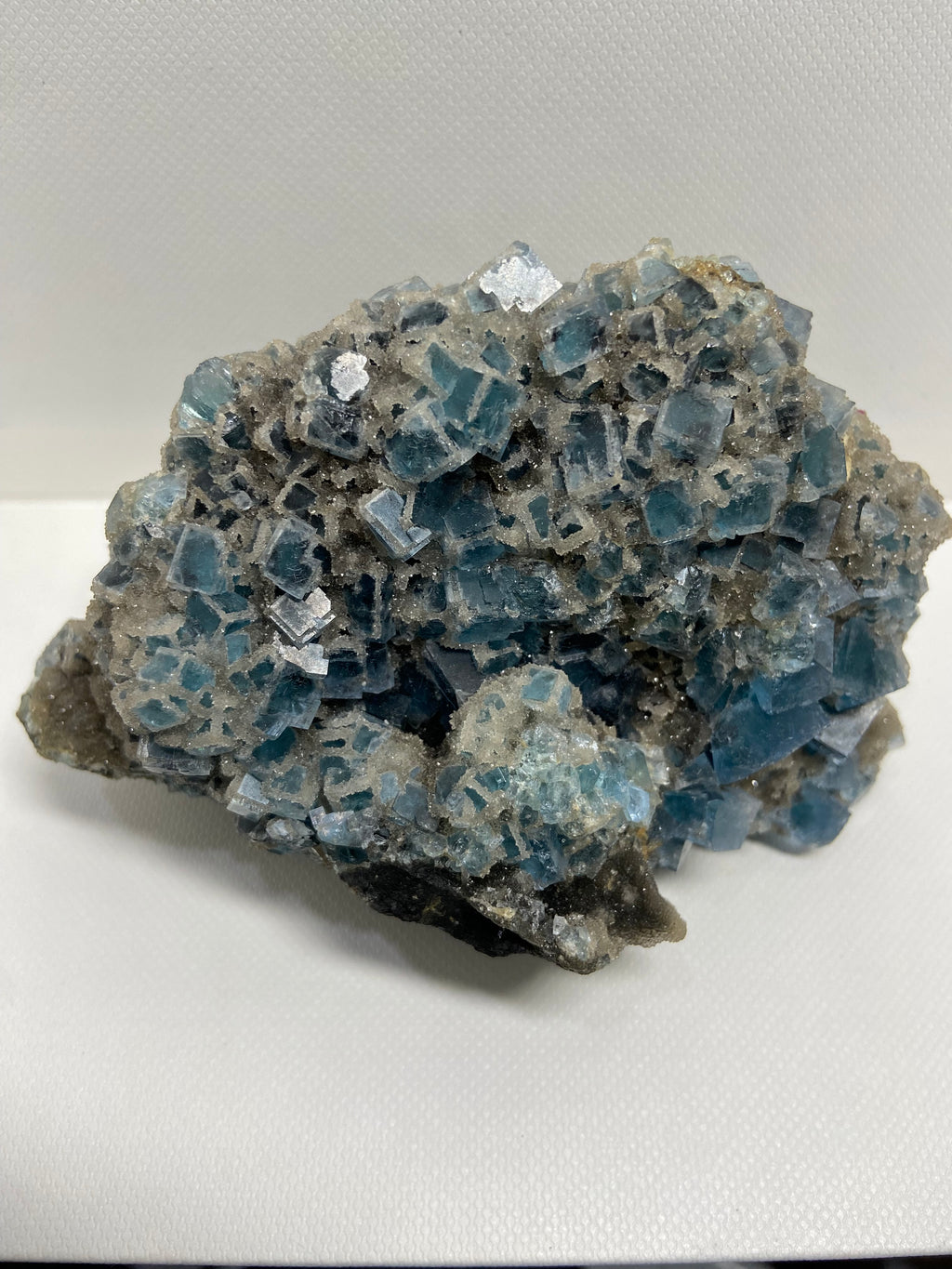 Cubic Sugar Fluorite Specimen