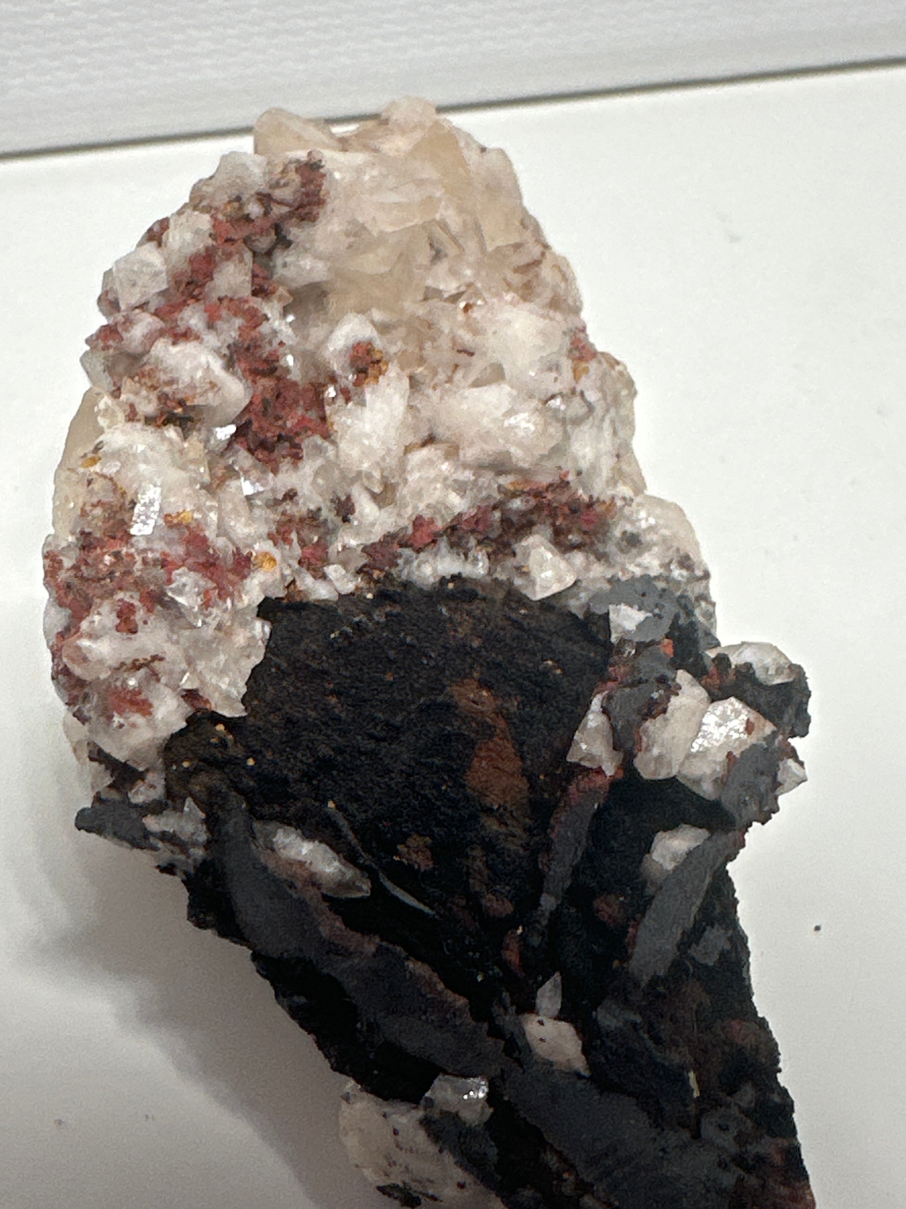 Calcite with Hematite 2