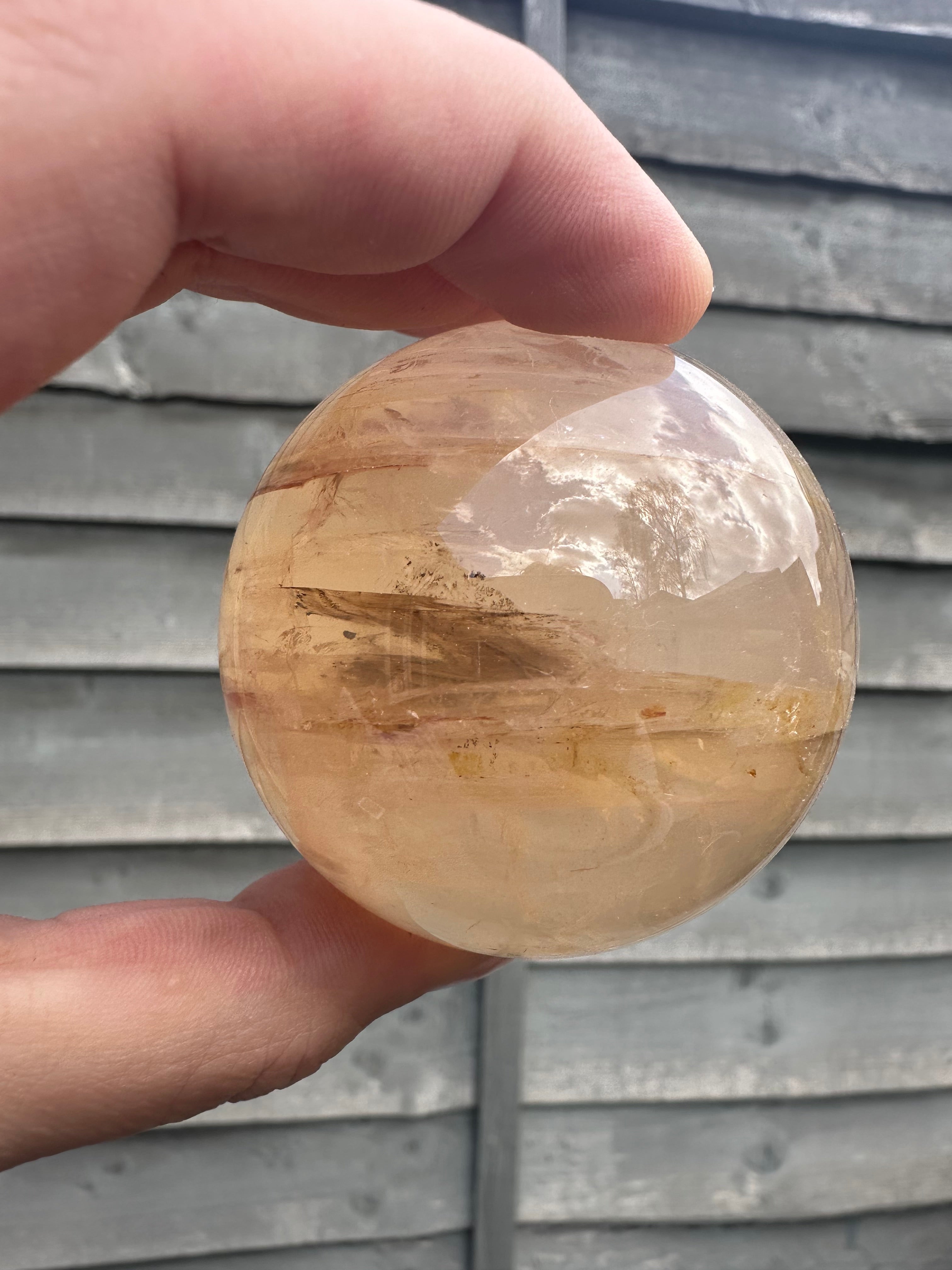 Star Golden Healer With Dendritic Sphere