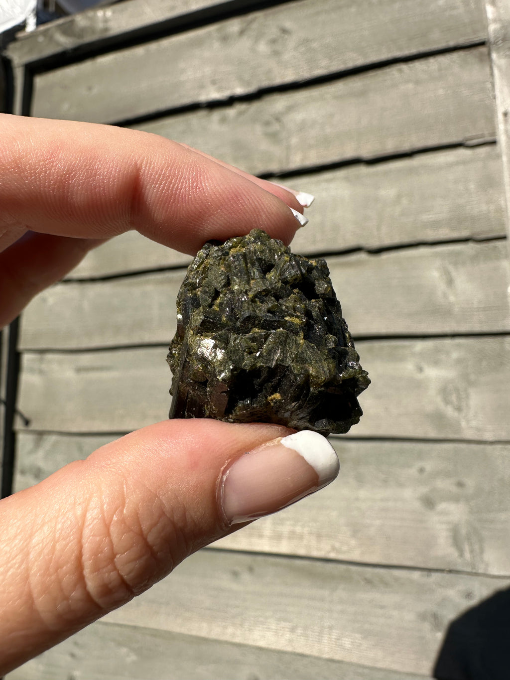 Raw Green Tourmaline 2