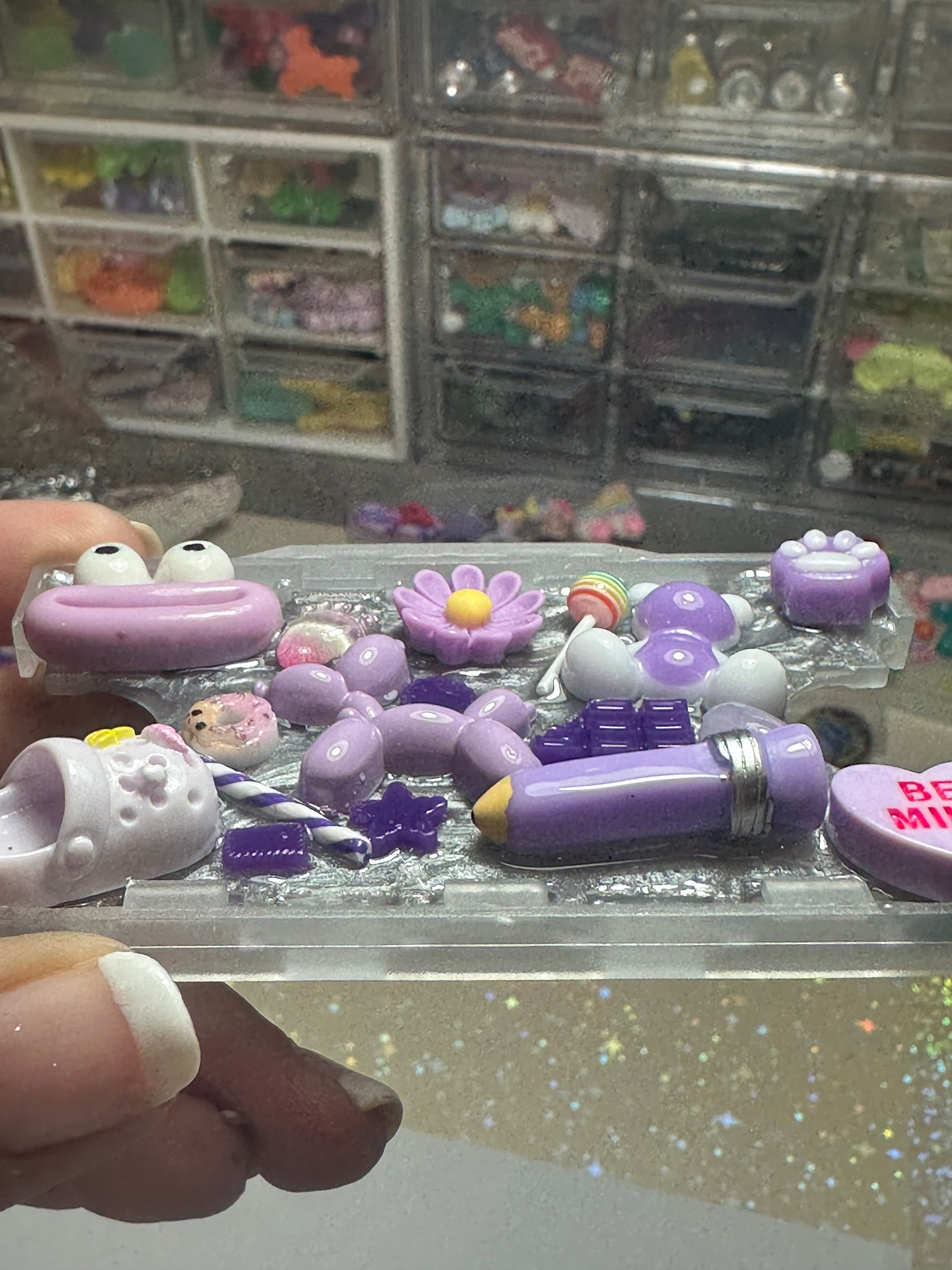 Handmade Resin Charm Lanyard Card Holder