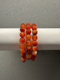 Carnelian Beaded Bracelet