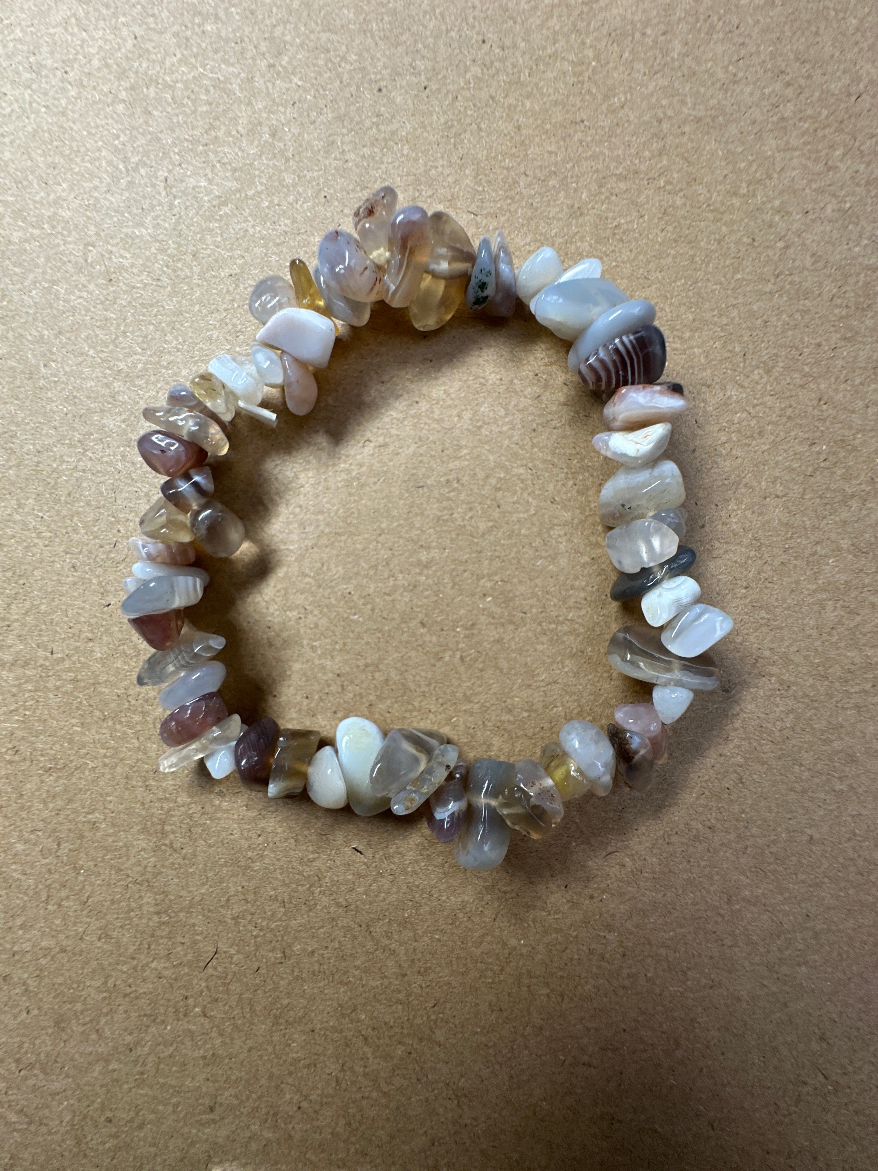 Agate Chip Bracelet