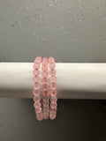 Rose Quartz Beaded Bracelet