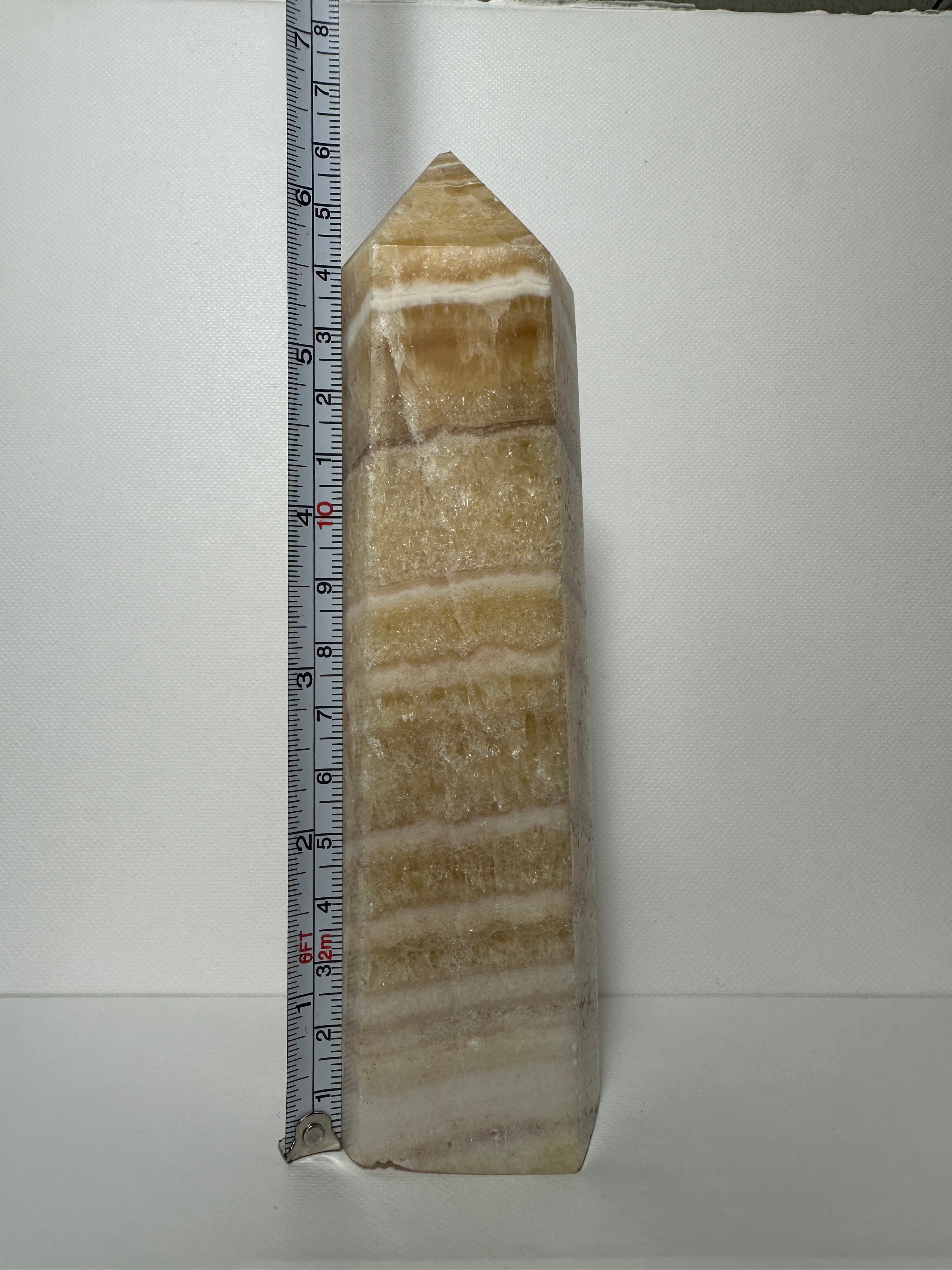 Banded Calcite Tower 1