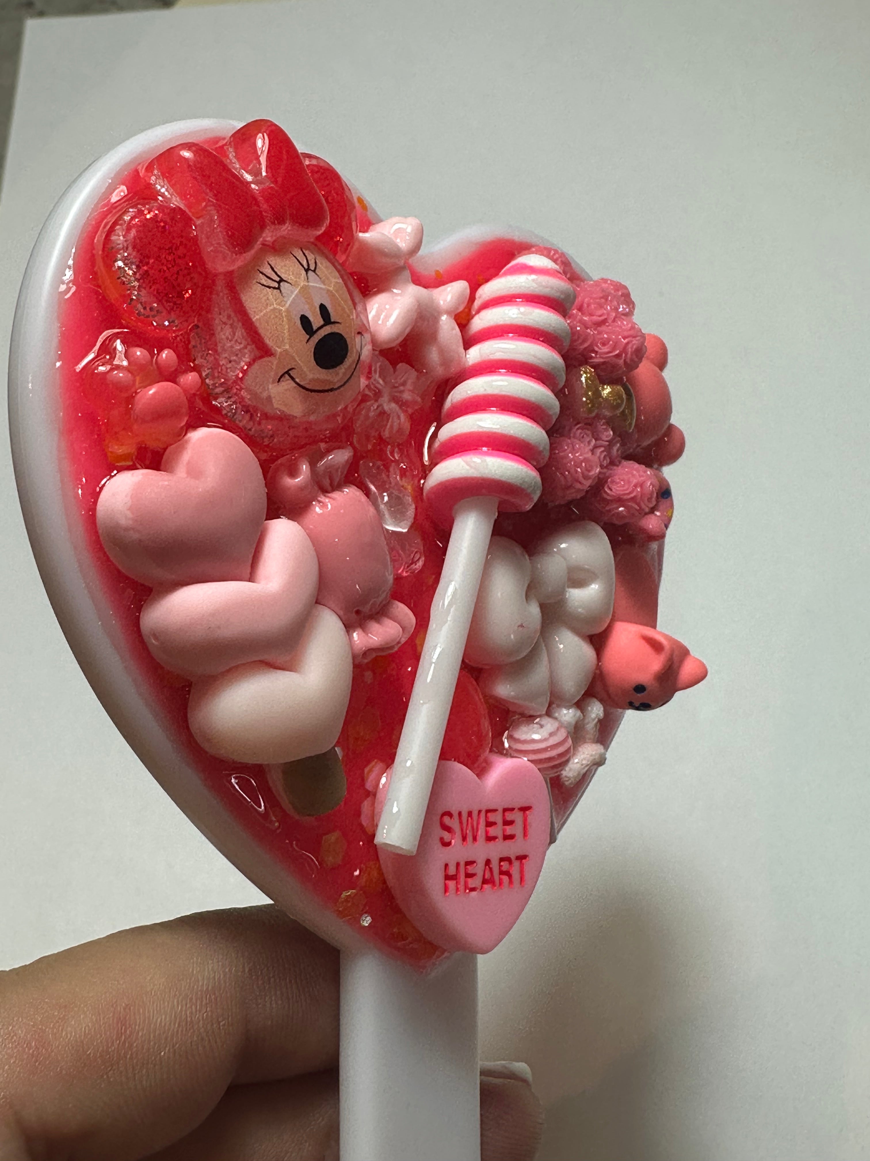 Small Heart Hand Mirror