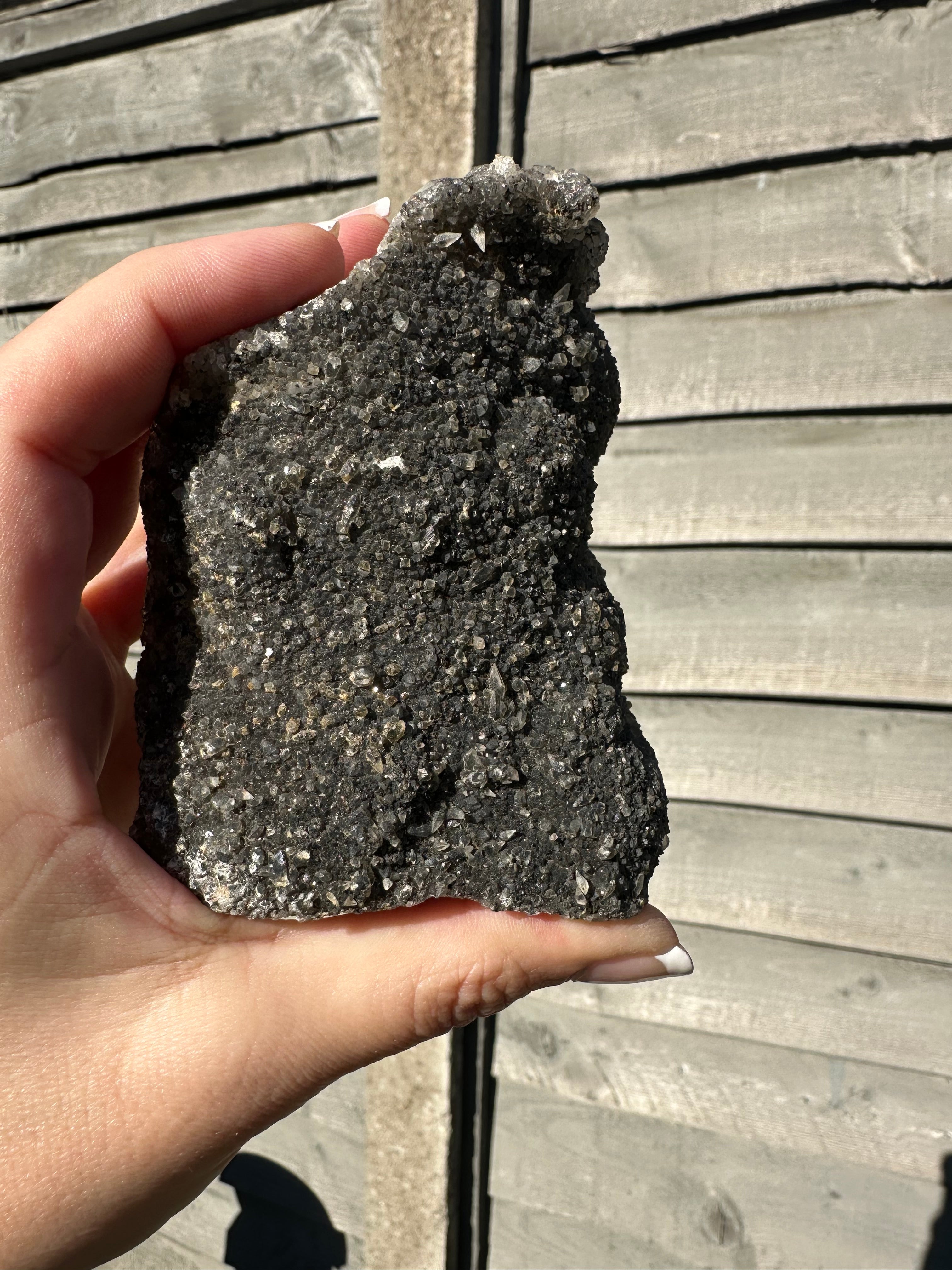 Black Amethyst Specimen 1