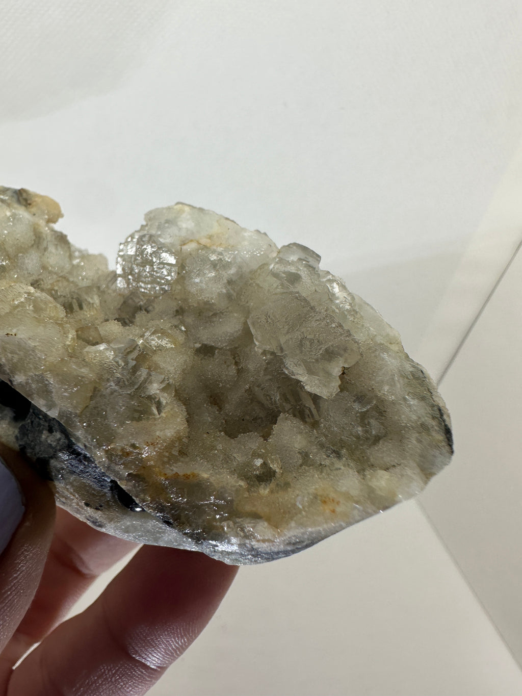 Sugar Fluorite Specimen Pet Rock Face
