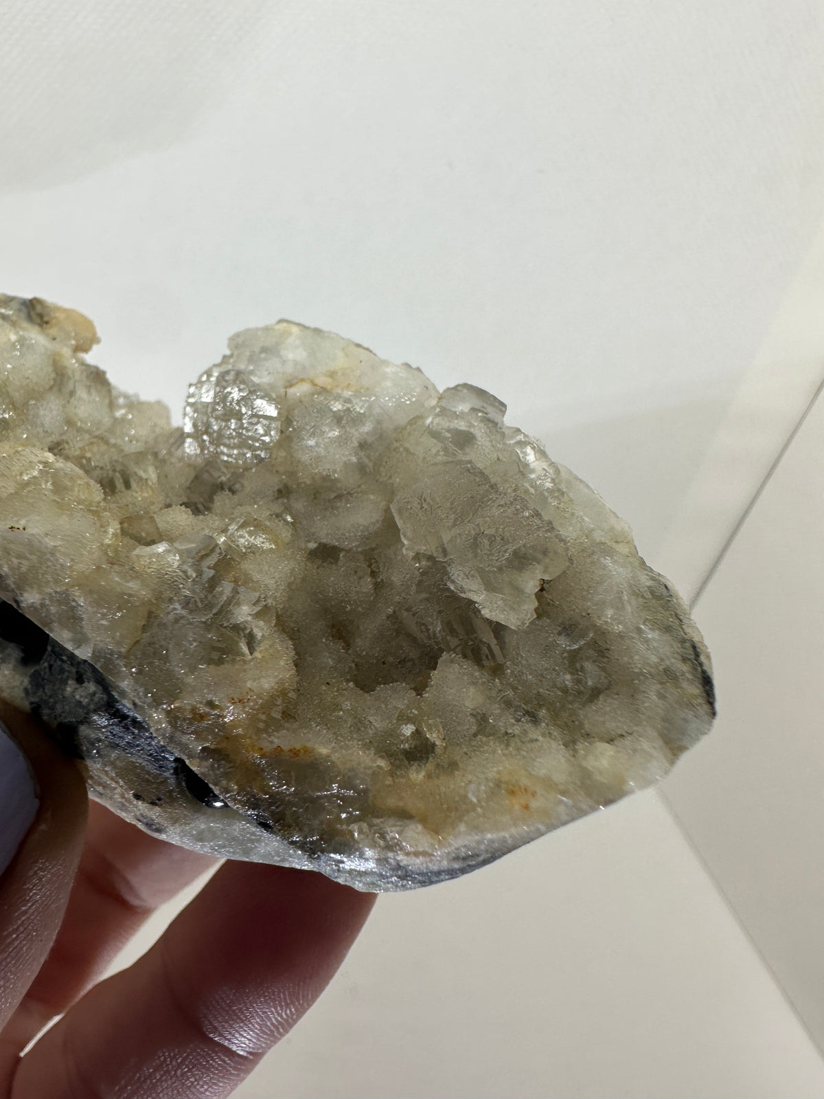 Sugar Fluorite Specimen Pet Rock Face