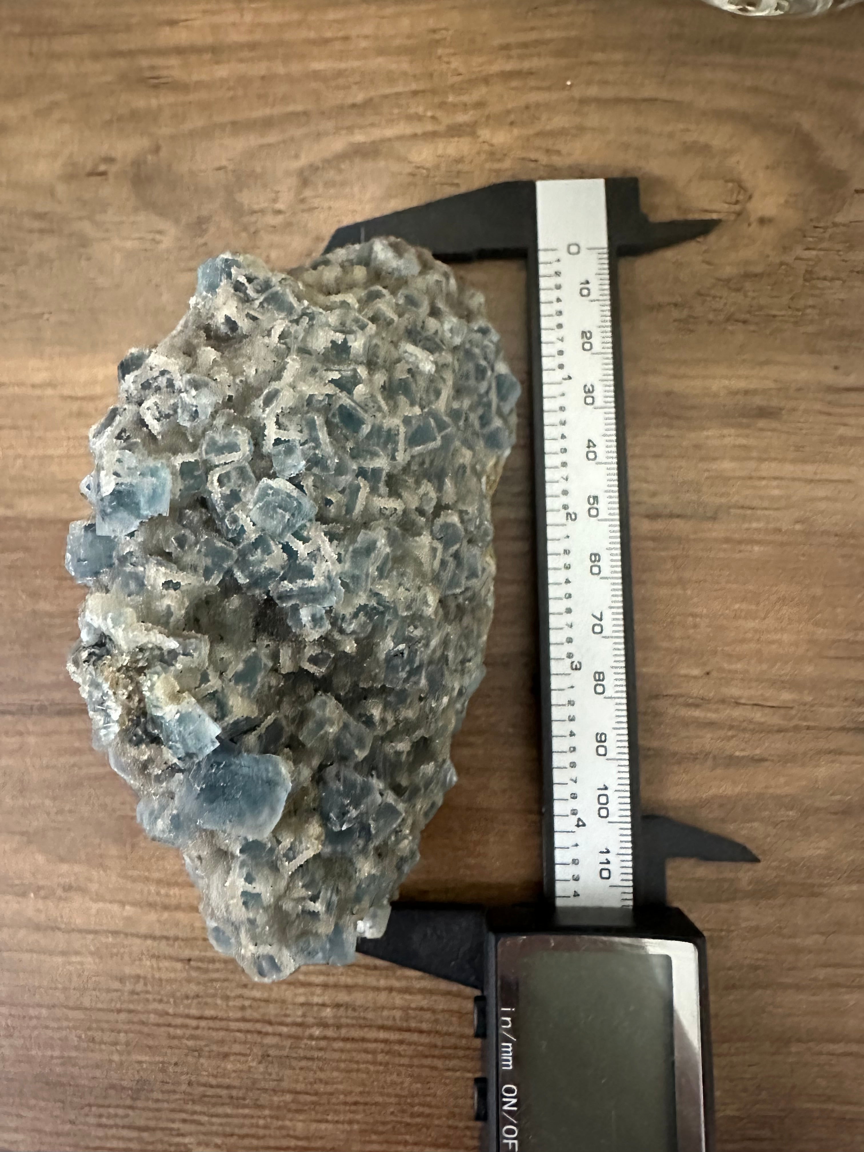 Cubic Sugar Fluorite Specimen