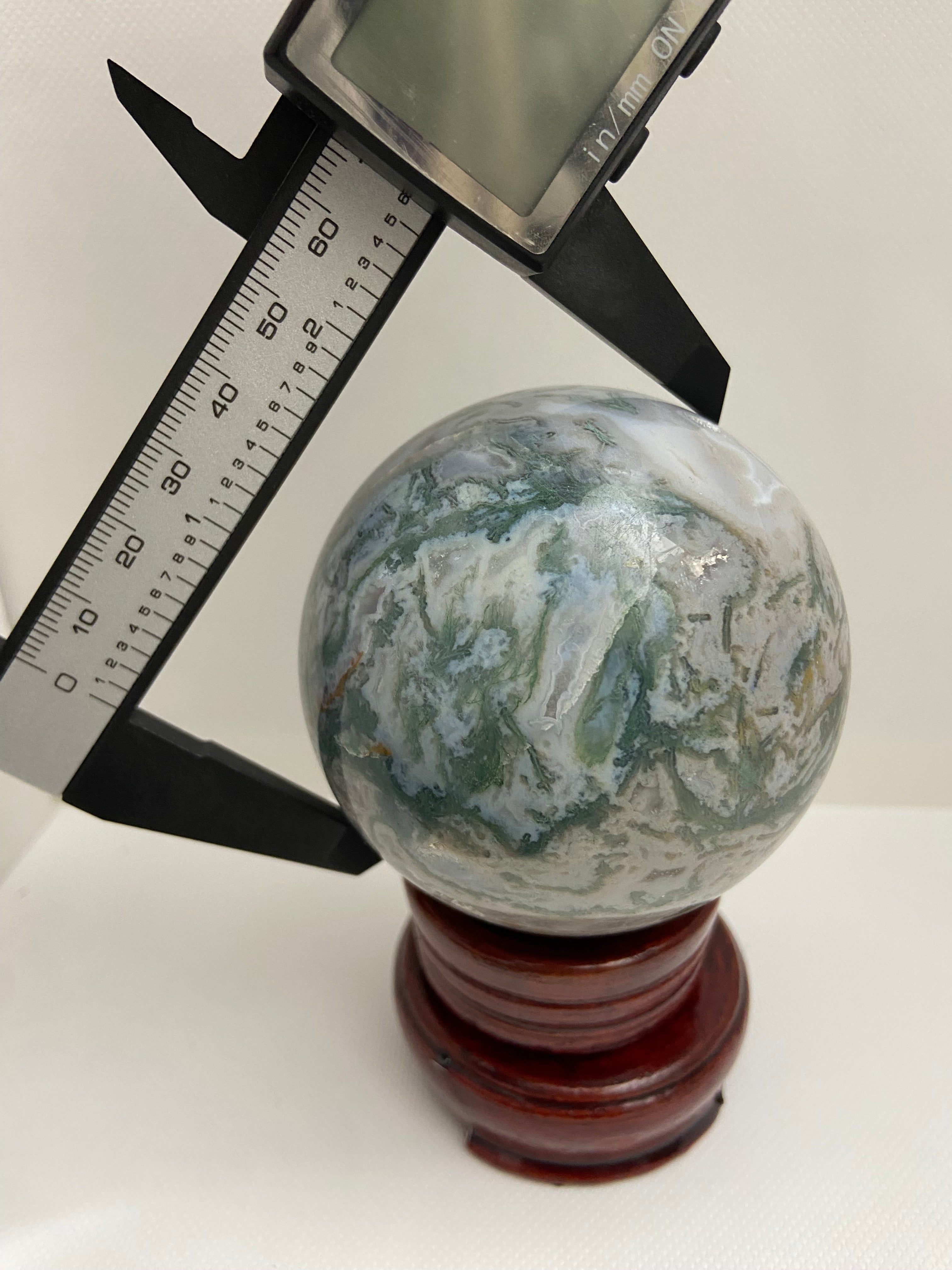 Moss Agate Sphere