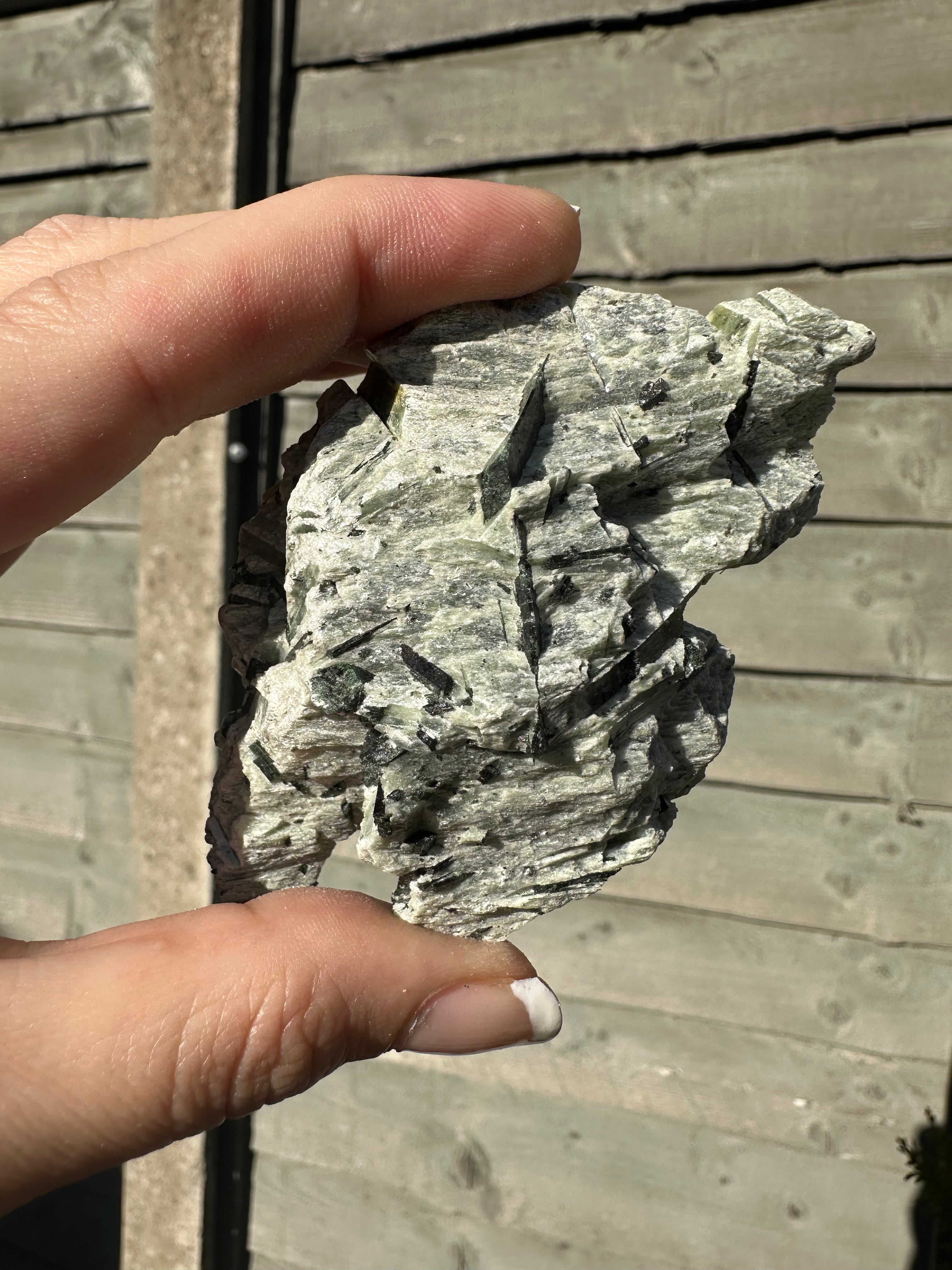 Raw Green Tourmaline Specimen 3