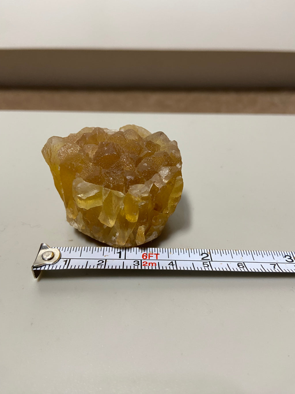Raw Yellow Fluorite 2  (RARE)