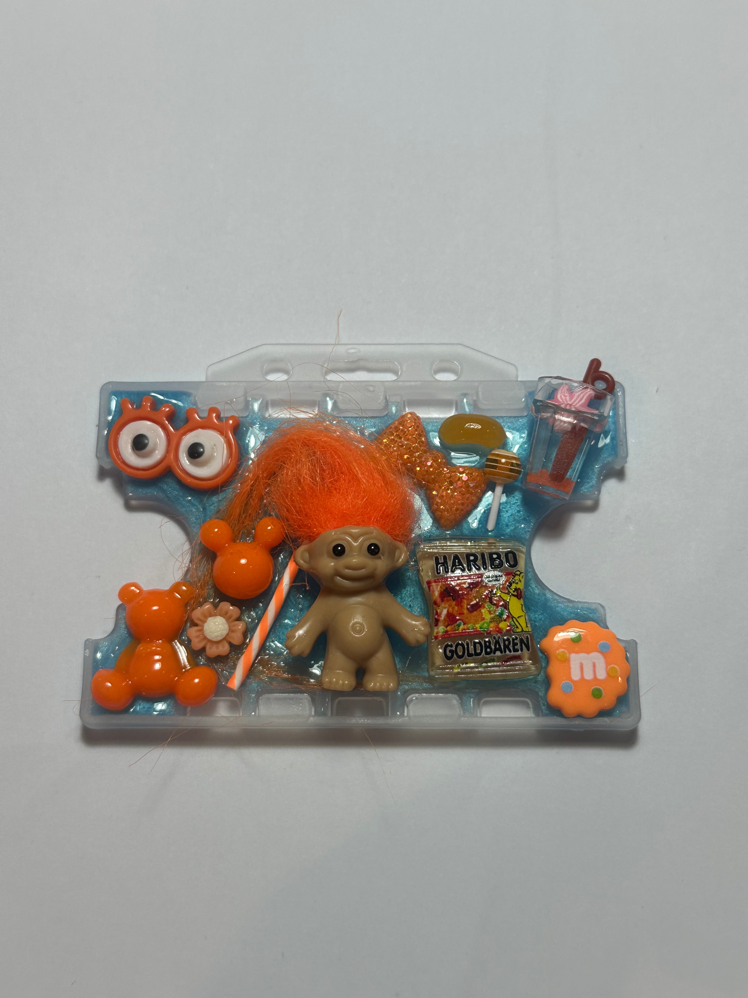 Handmade Resin Charm Lanyard Card Holder