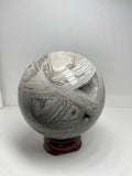 Mexican Crazy Lace Agate Sphere
