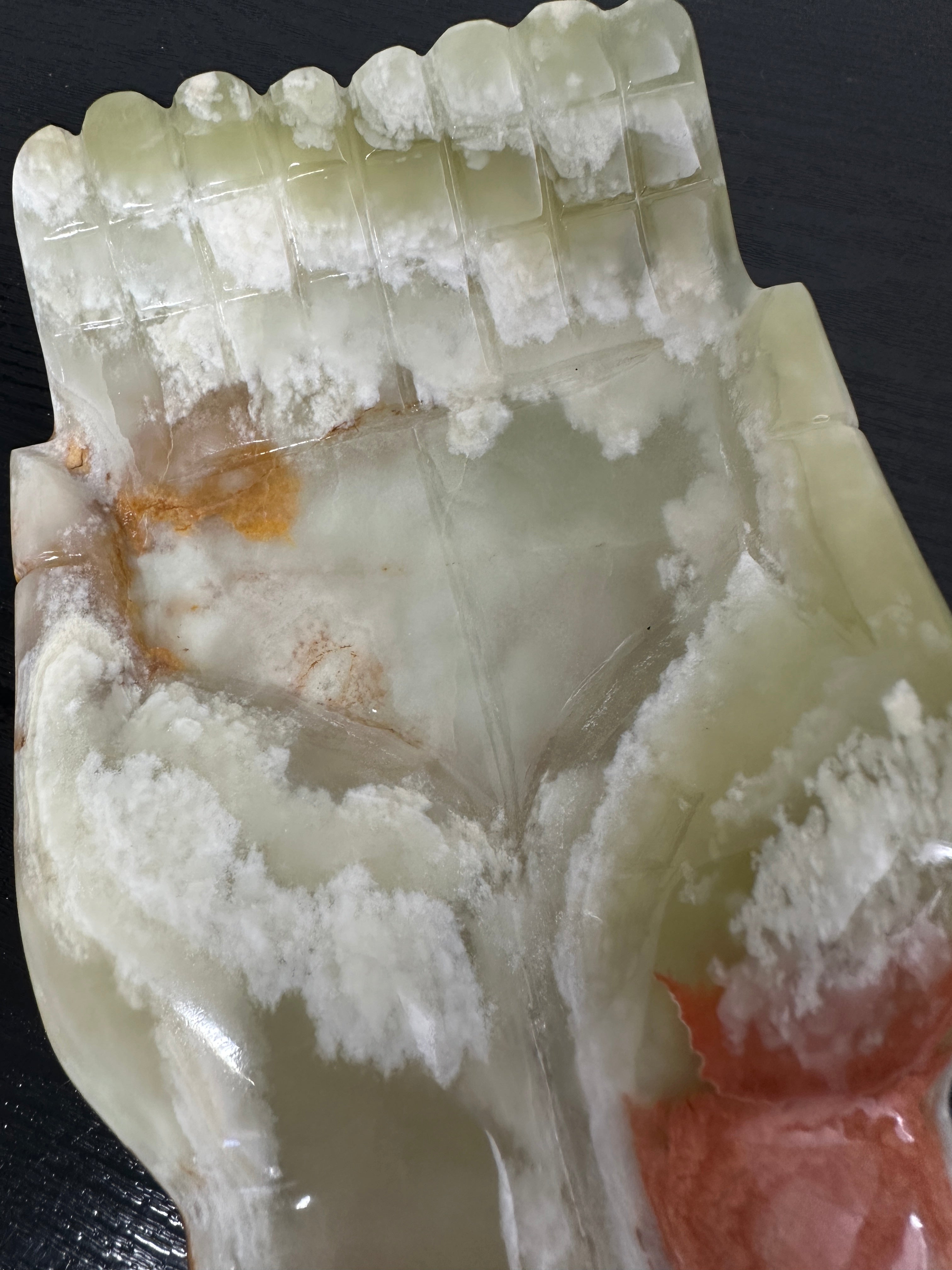 Banded Calcite Hands