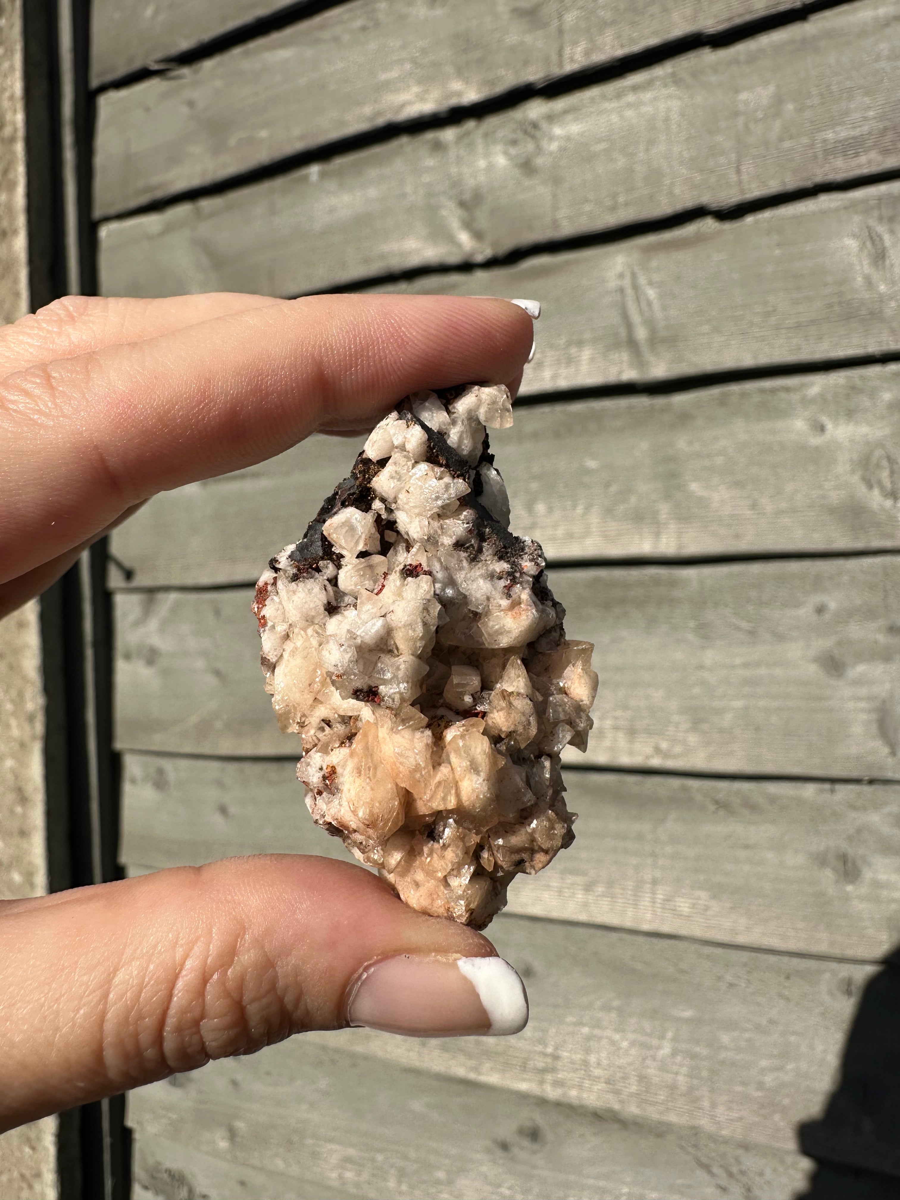 Calcite with Hematite 2