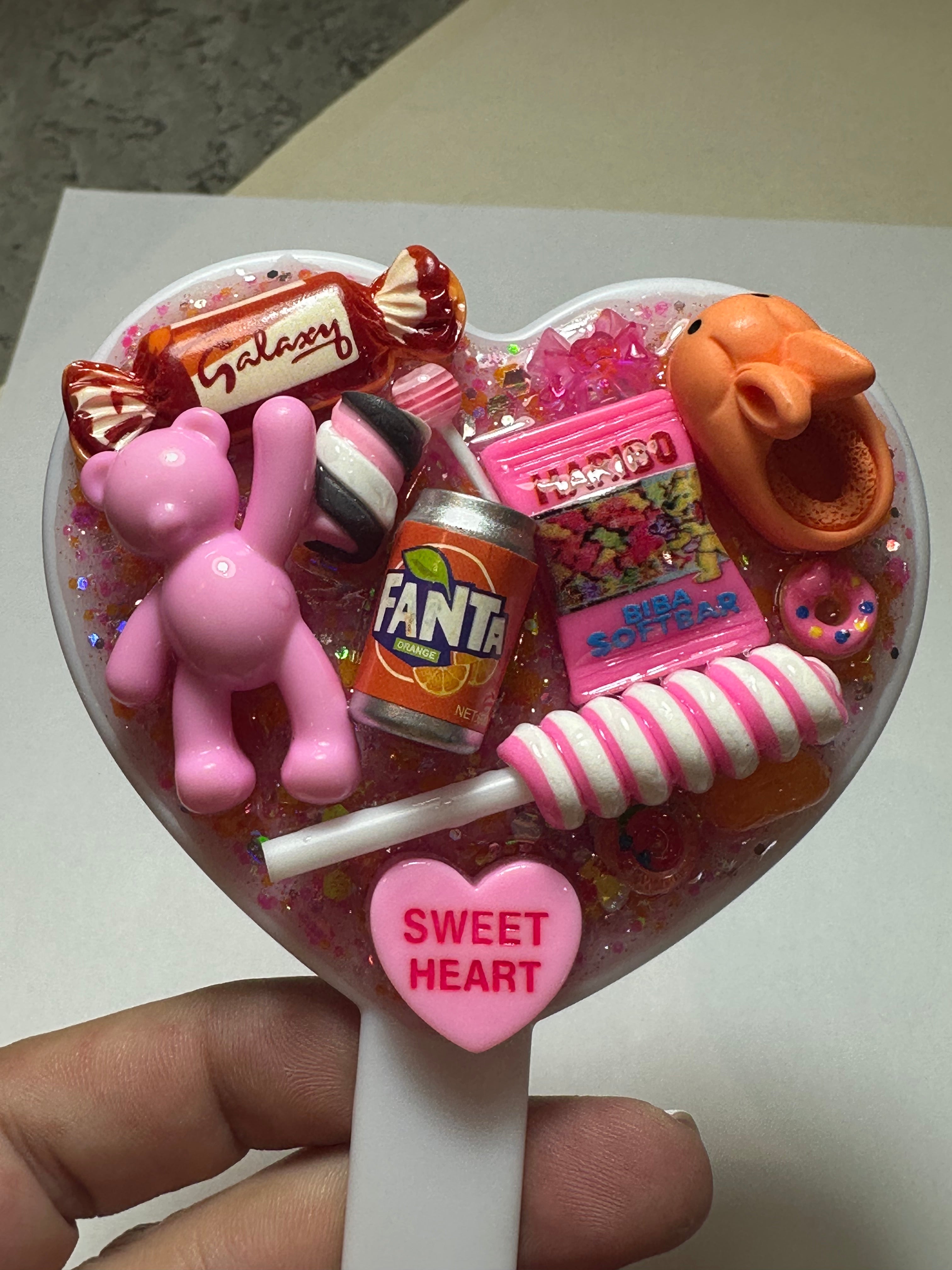 Small Heart Hand Mirror